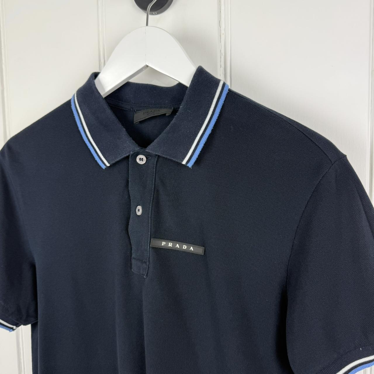Prada Sport Logo Polo Shirt (M)