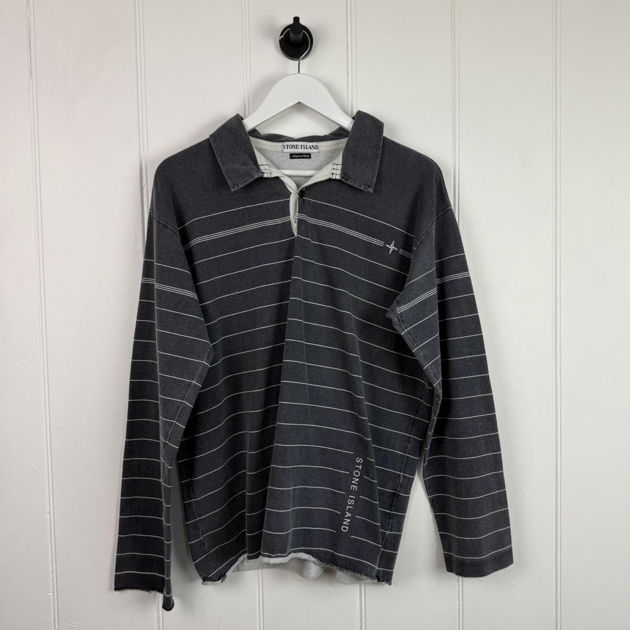 90s Stone Island Polo Shirt (L)