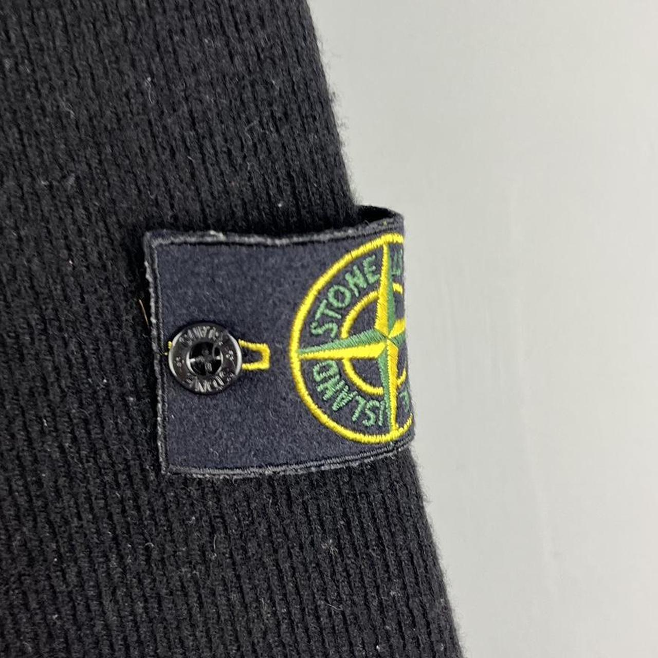 Stone Island Ribbed Knit Q Zip (L)