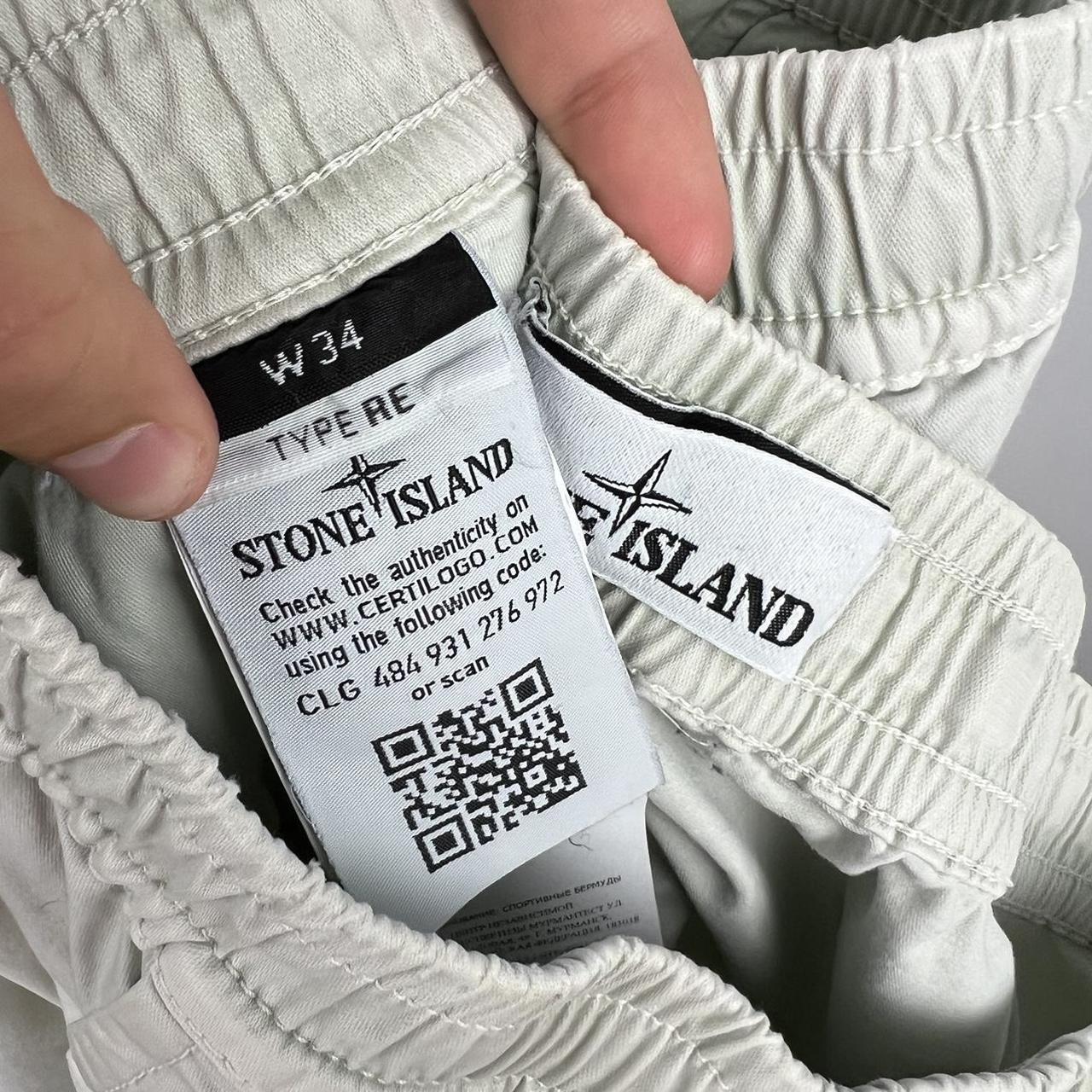 Stone Island Bermuda Cargo Shorts (W34")