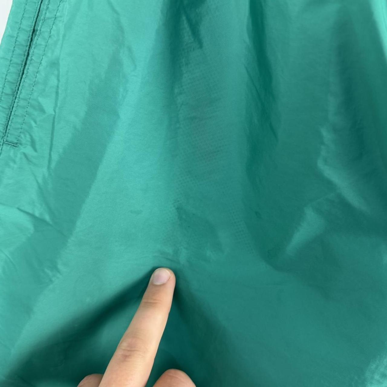 Moncler Logo Shorts Teal blue (XL)