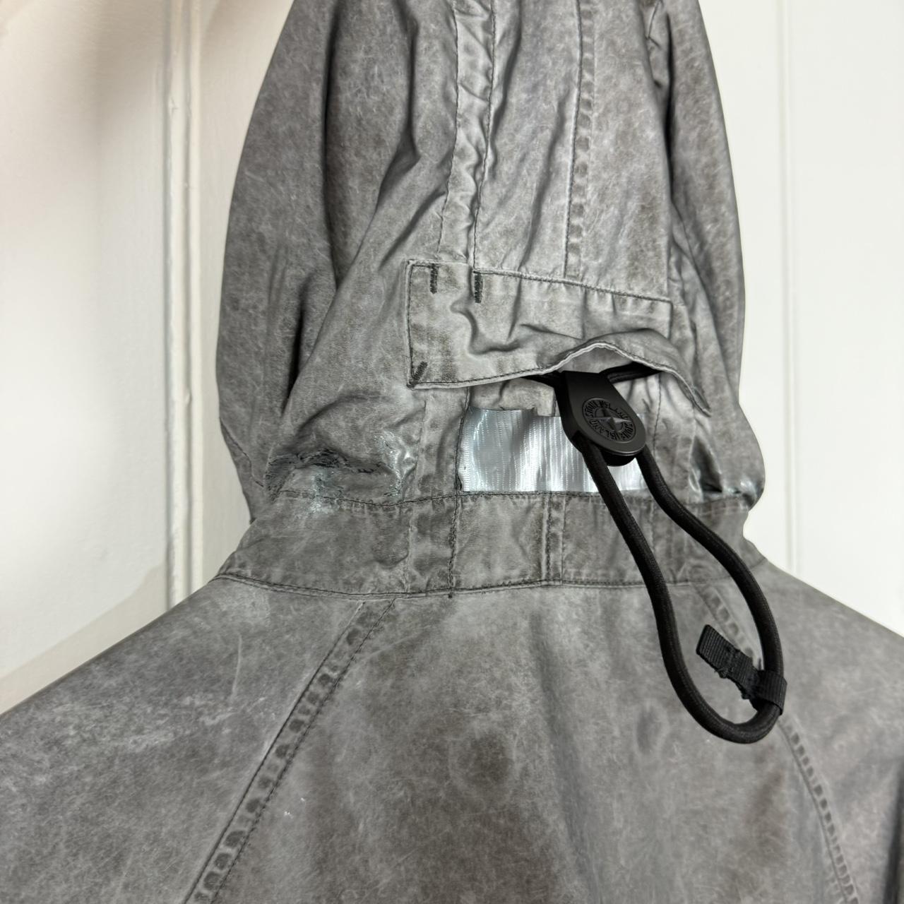 Stone Island Plated Dust Reflective Parka Jacket (L)