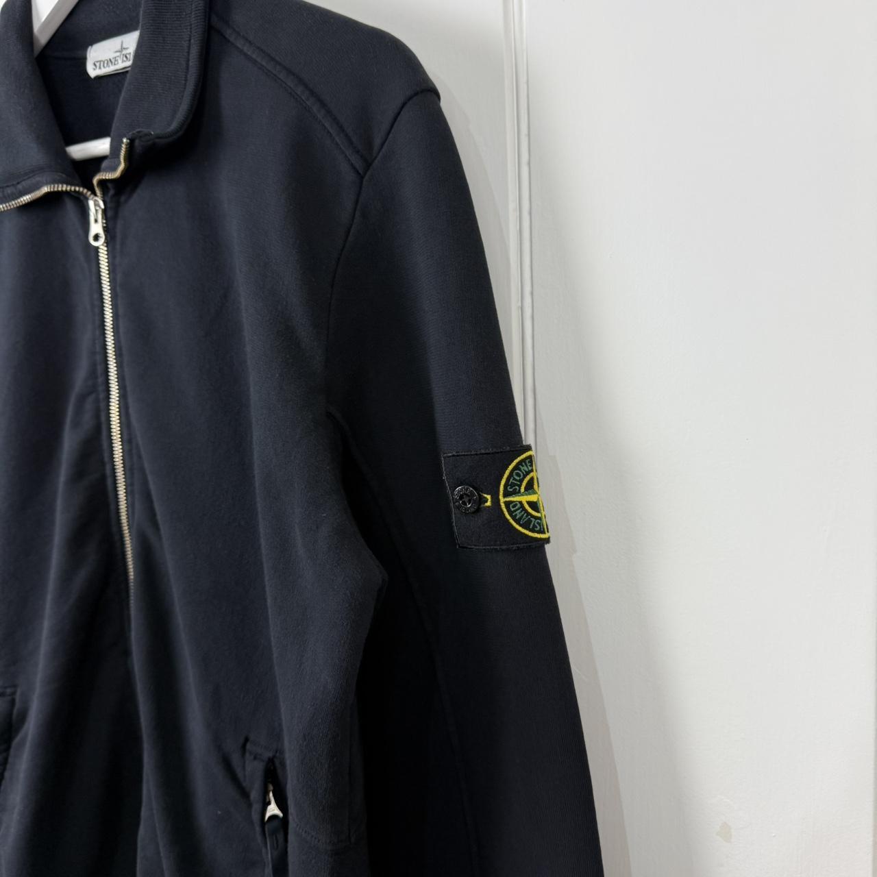 Stone Island Zip Collared Jumper (L)