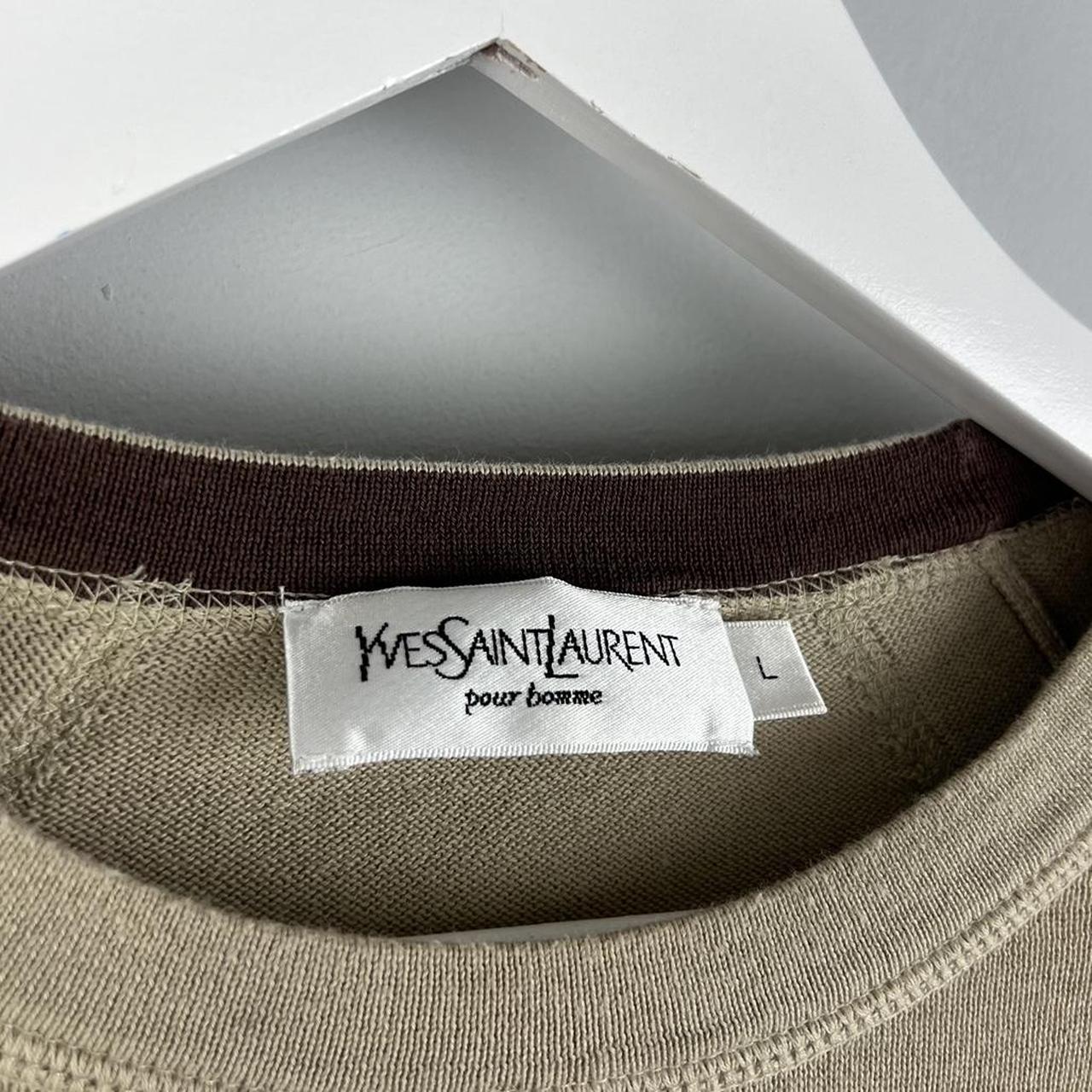 00’s YSL Logo Lightweight Jumper (L)