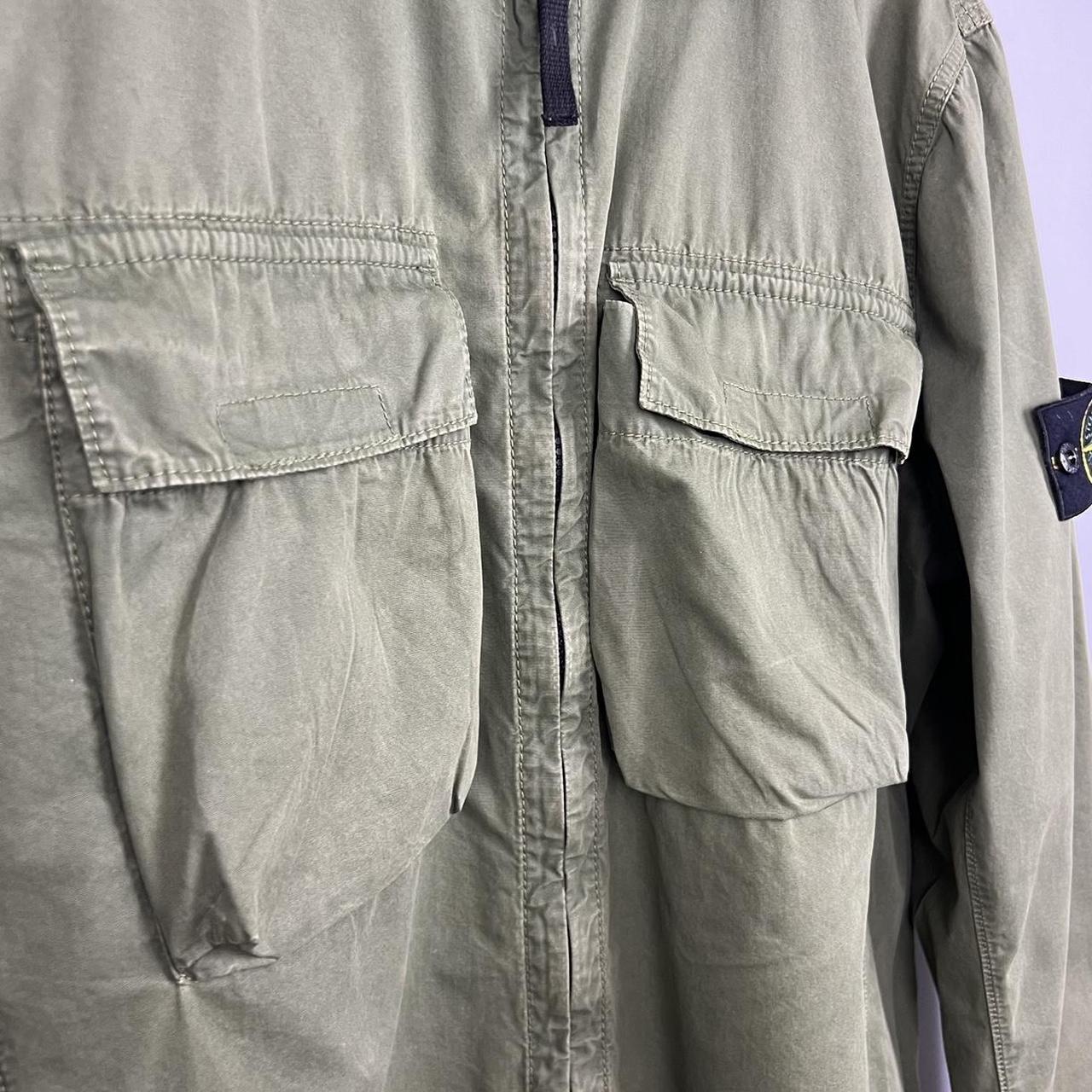 Stone Island Zip Over Shirt (L)