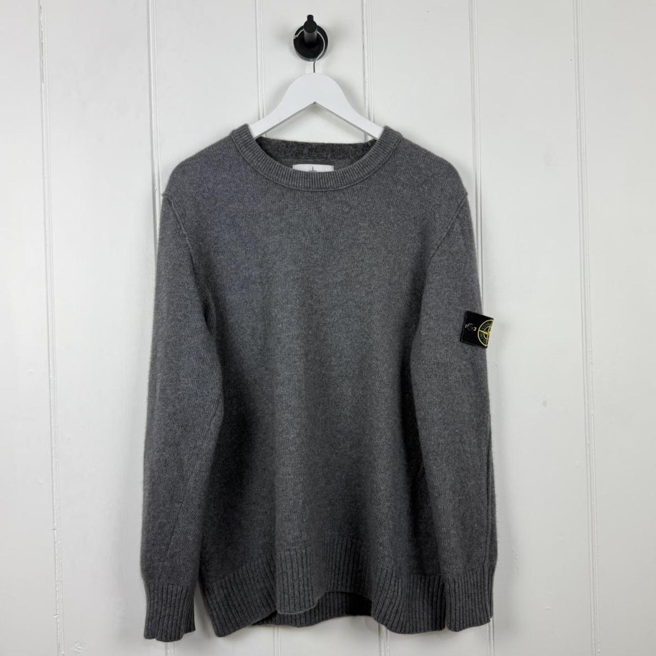Stone Island Charcoal Knit Jumper (XL)