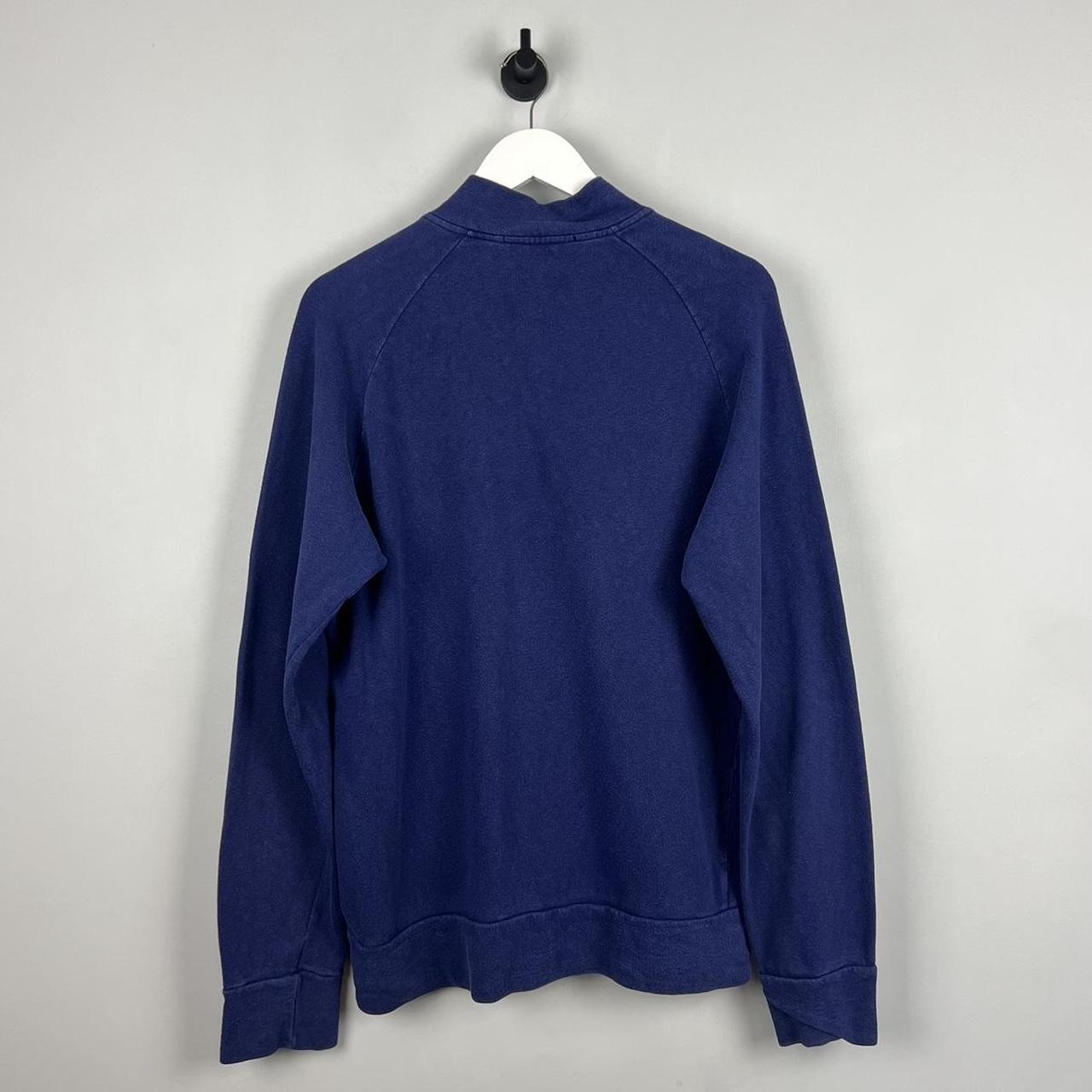 Stone Island Logo Quarter Zip Jumper (L)