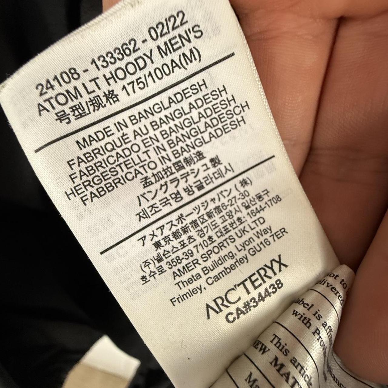 Arcteryx Atom LT Jacket (M)