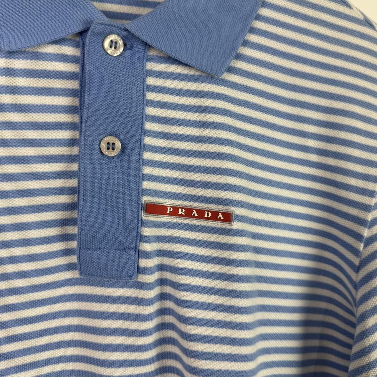 Prada Sport Logo Polo Shirt (L)