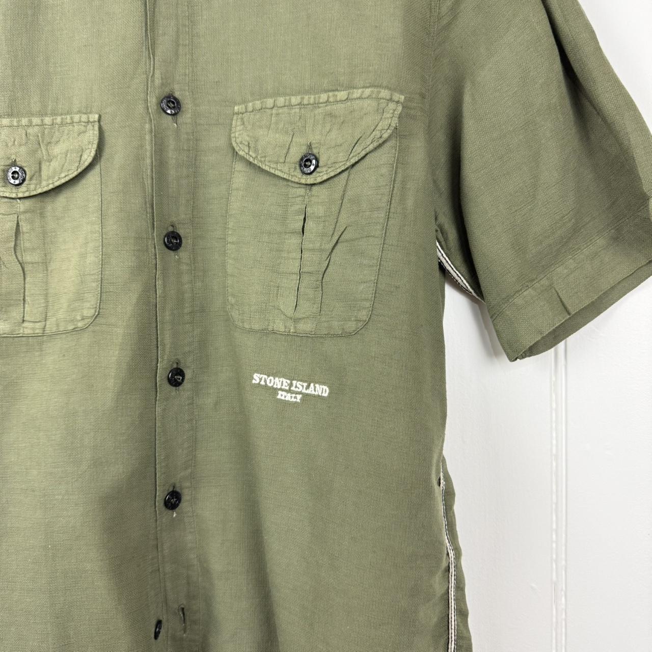 2000’s Stone Island Linen Shirt (M)