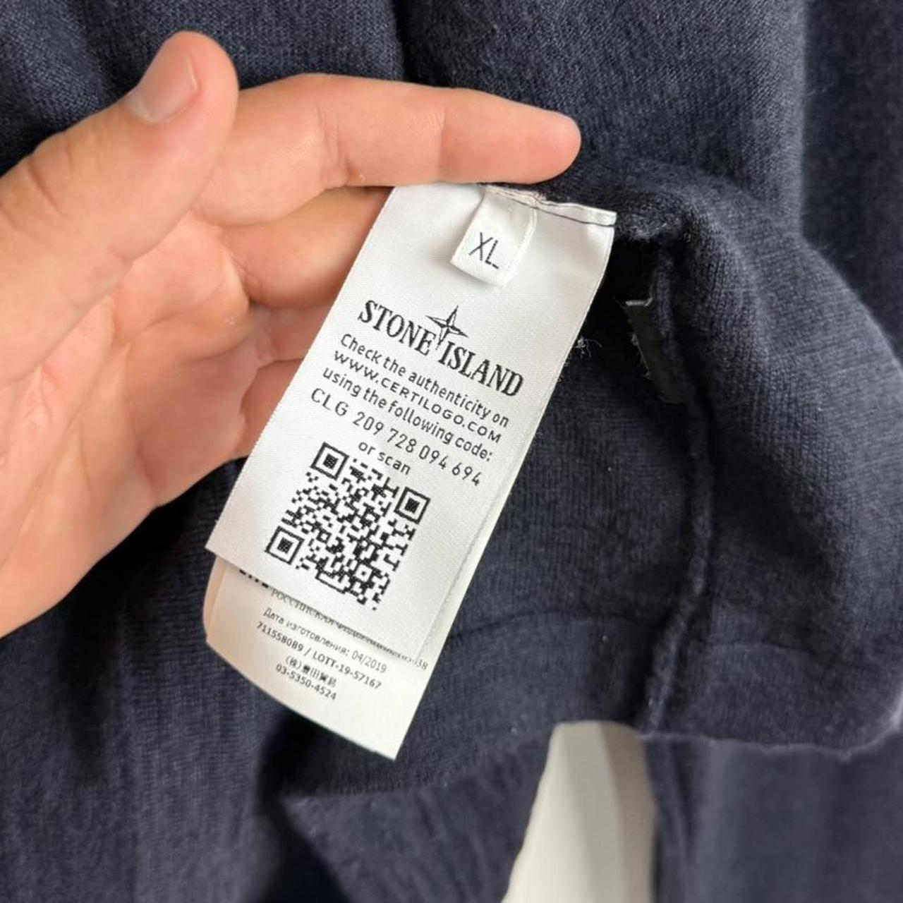 Stone Island Quarter Zip Jumper (L)