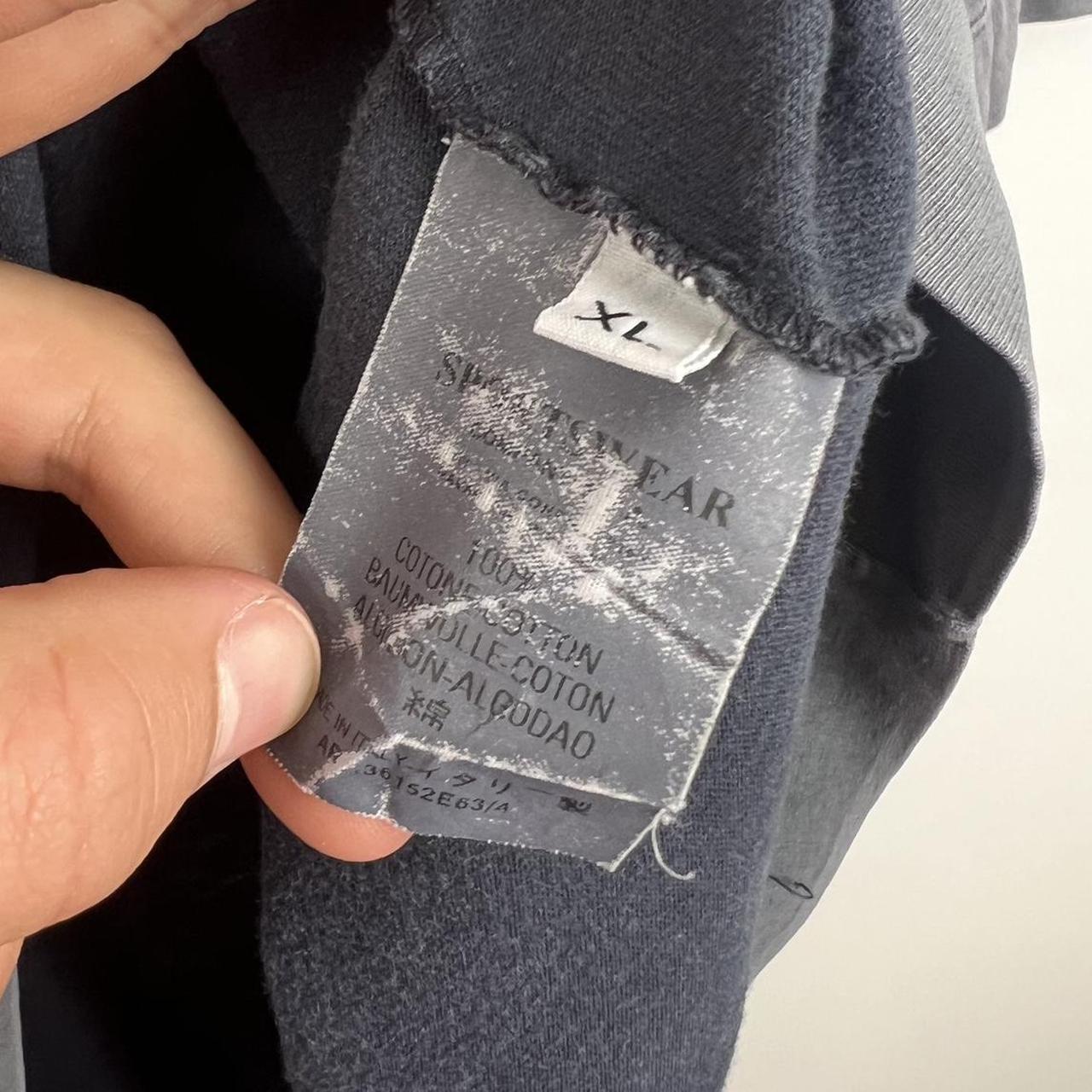 00’s Stone Island Striped Logo T-shirt (XL)