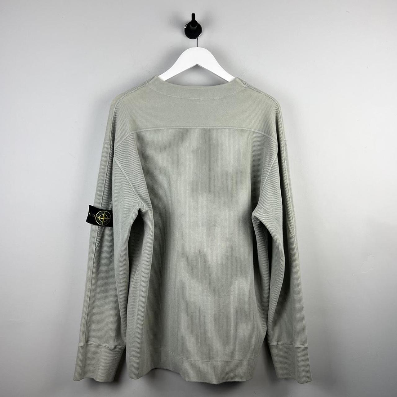 00's Stone Island Ribbed Jumper (XXL)