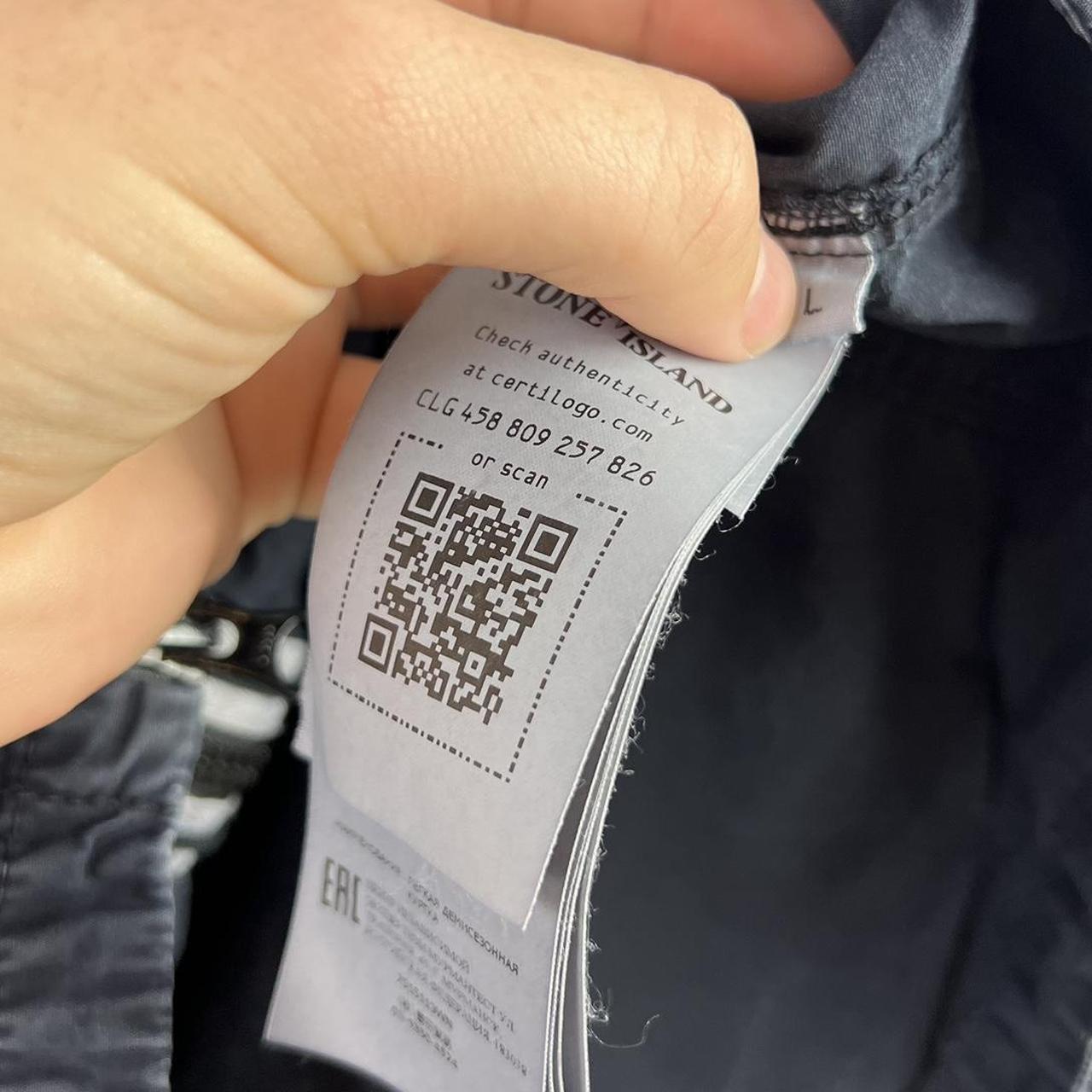 Stone Island Washed Canvas Over Shirt (L)