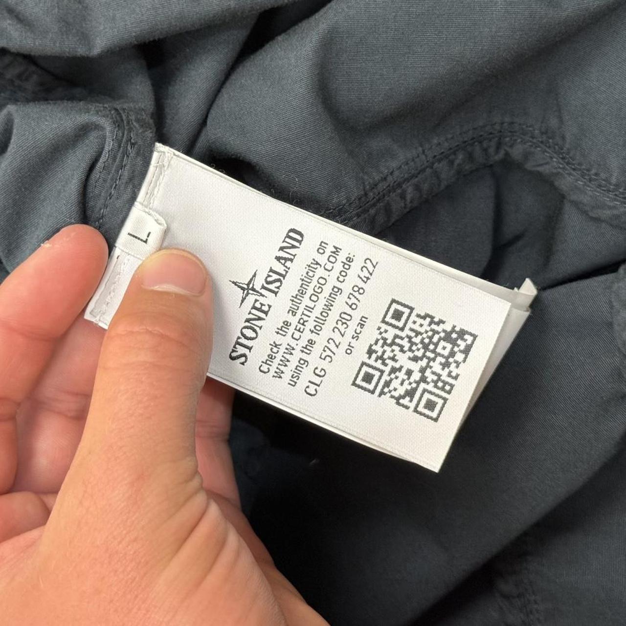 Stone Island x Supreme Brushed Cotton Camo Riot Mask Jacket (L)