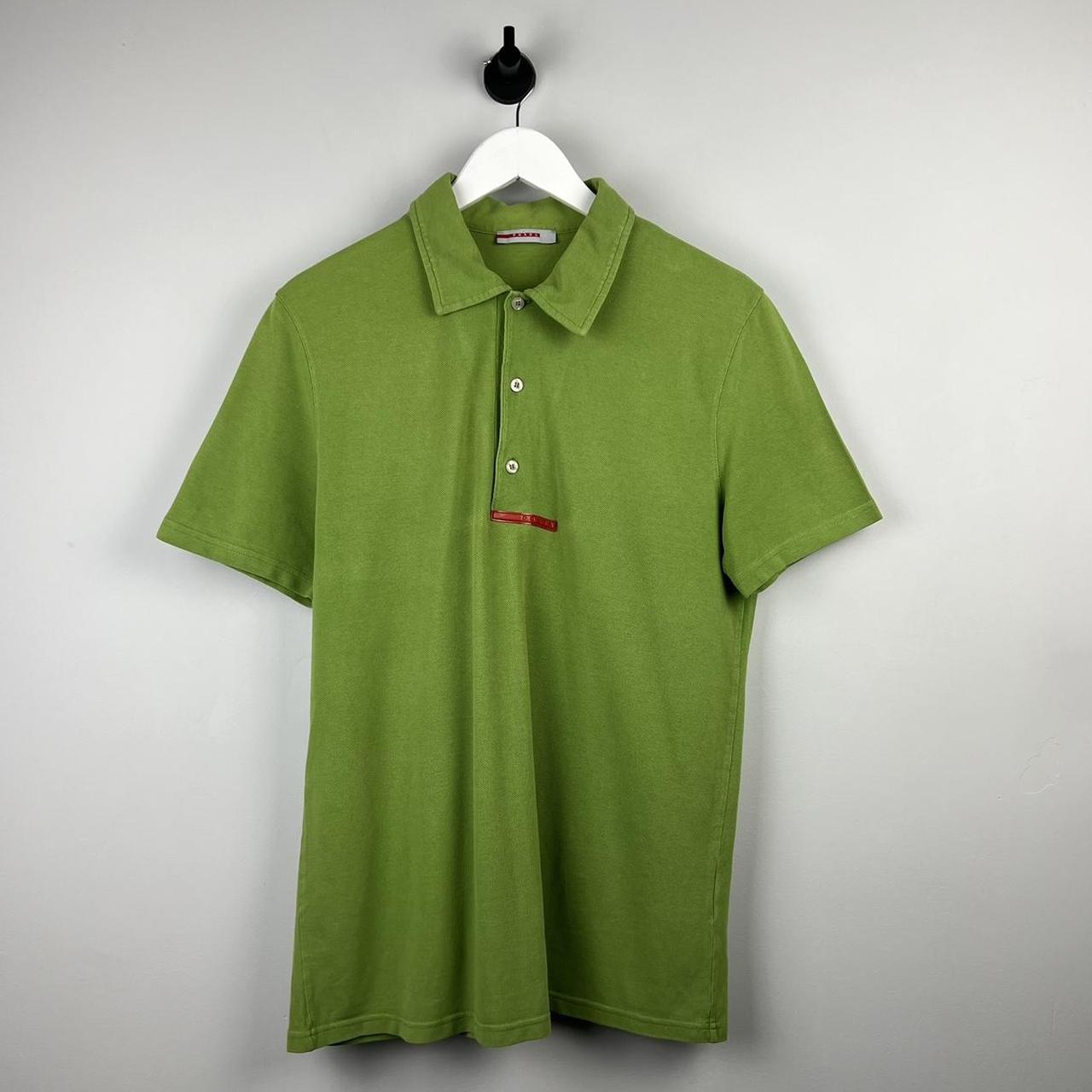 00’s Prada Sport Logo Polo Shirt (L)
