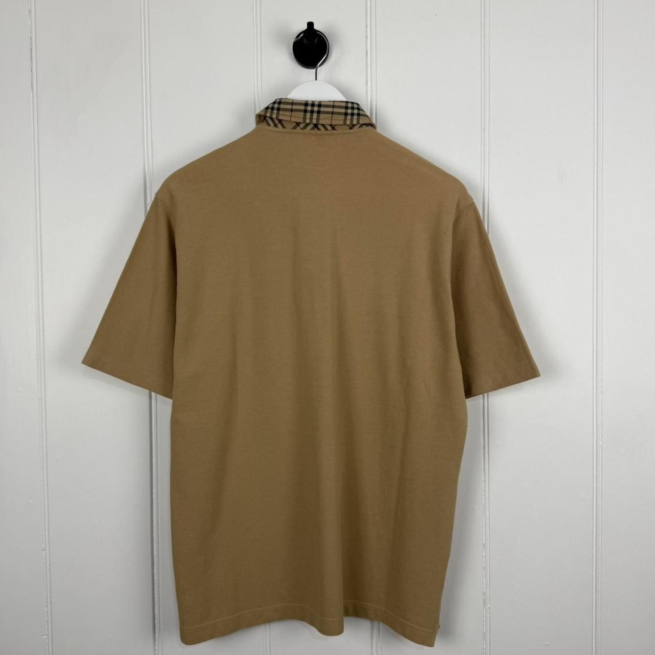 00s Burberry Polo Shirt (L)