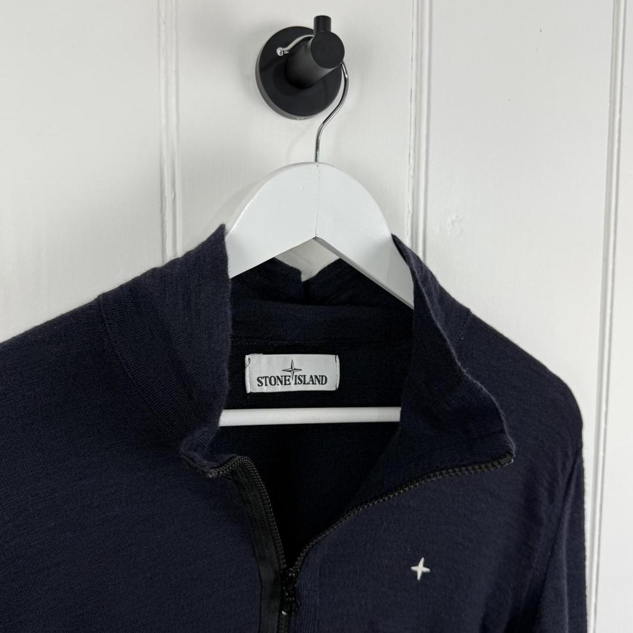 Stone Island Quarter Zip Jumper (L)