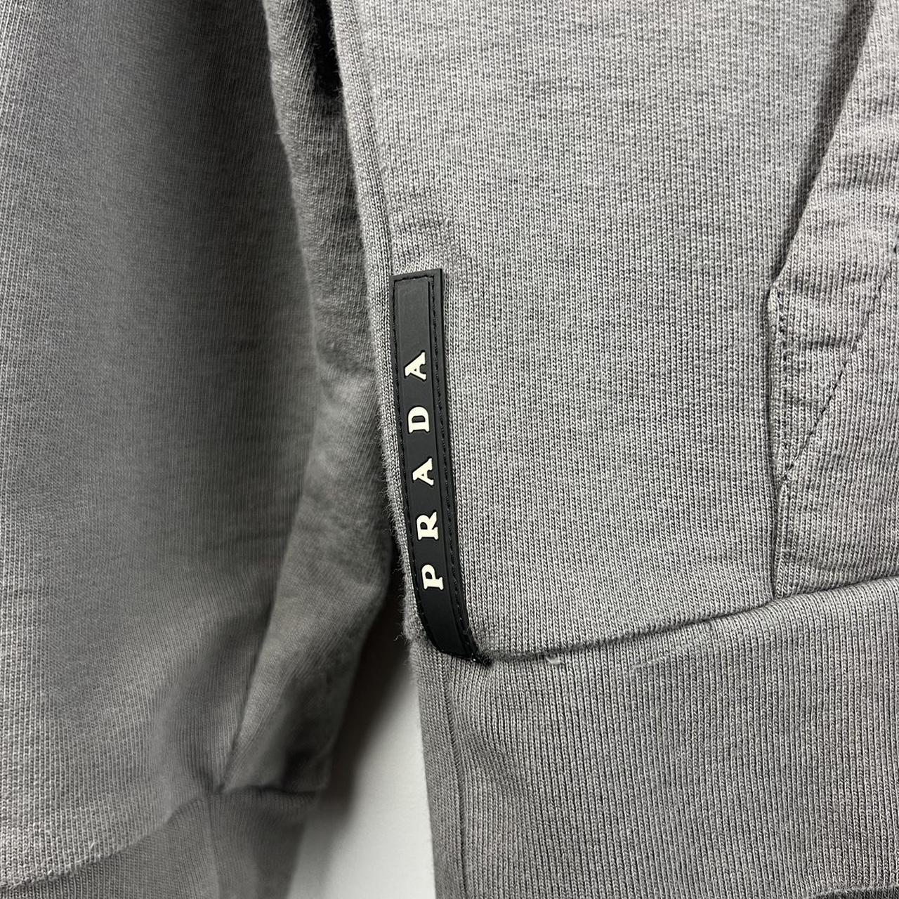 Prada Sport Logo Zip Hoodie (S)