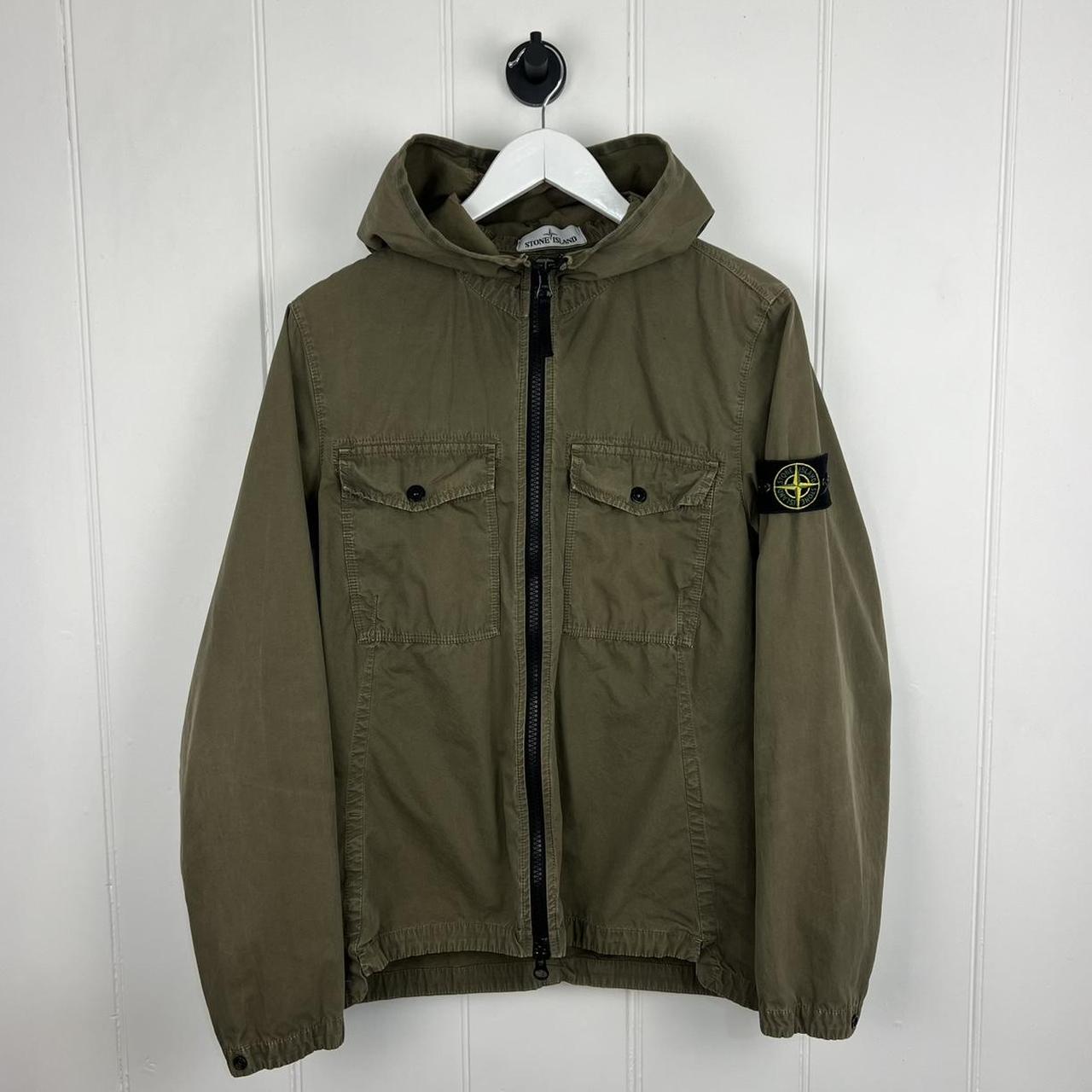 Stone Island Hooded Canvas Jacket (S)