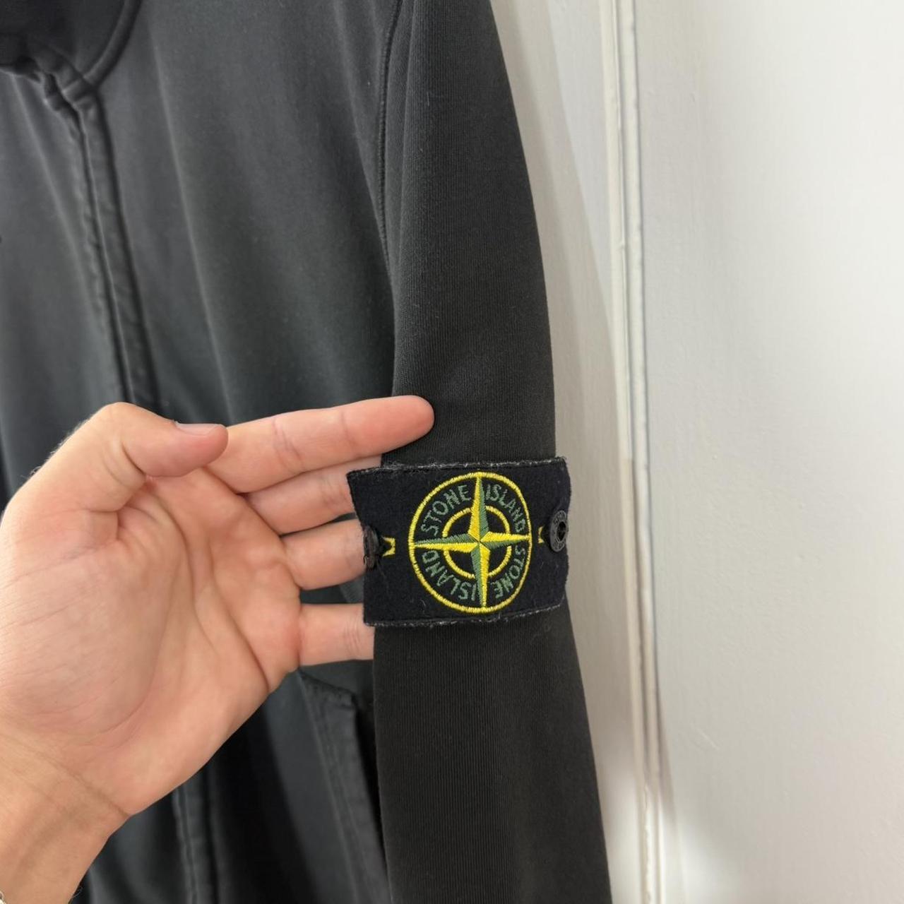 Stone Island Collared Zip Jumper (L)