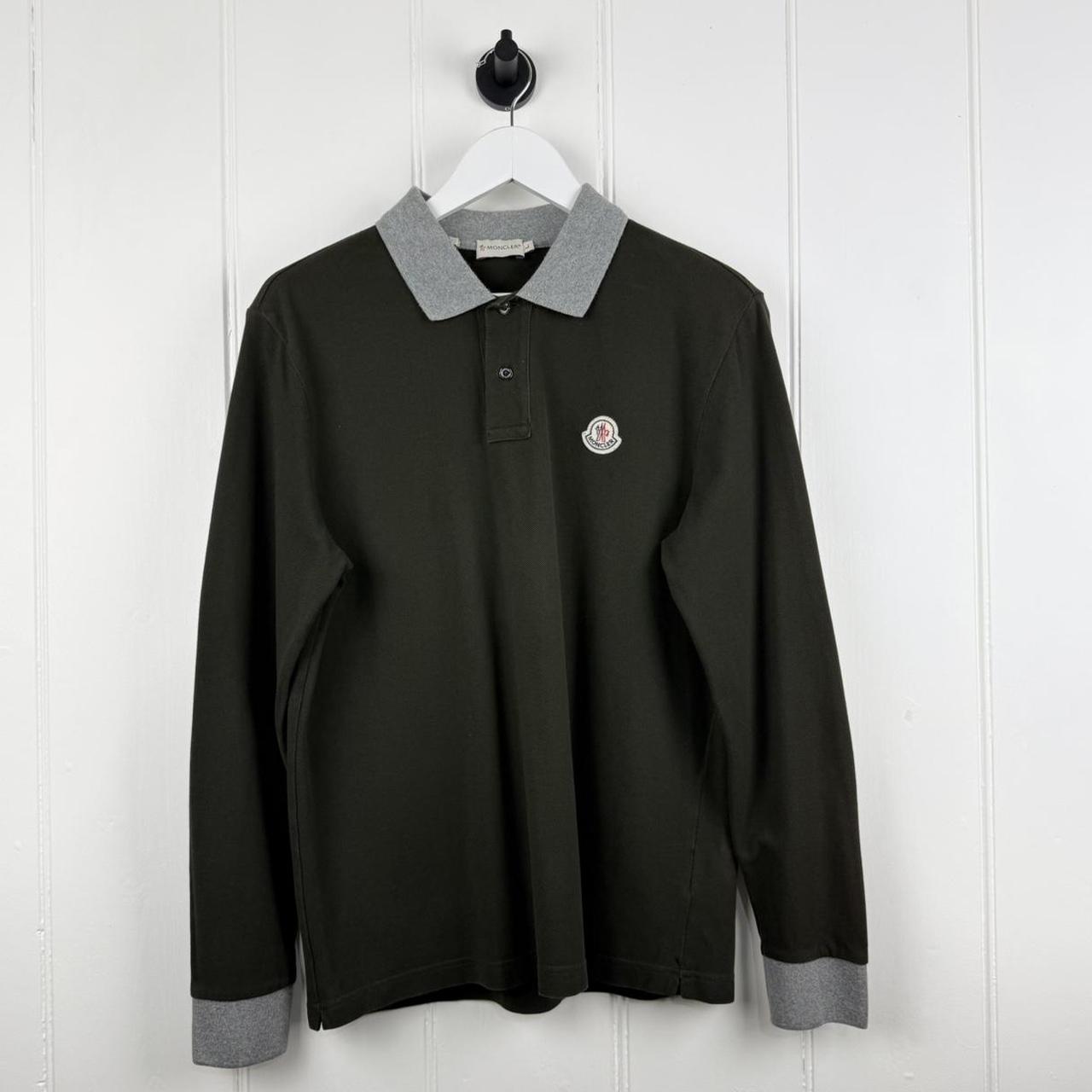 Moncler Longsleeve Polo Shirt (M)