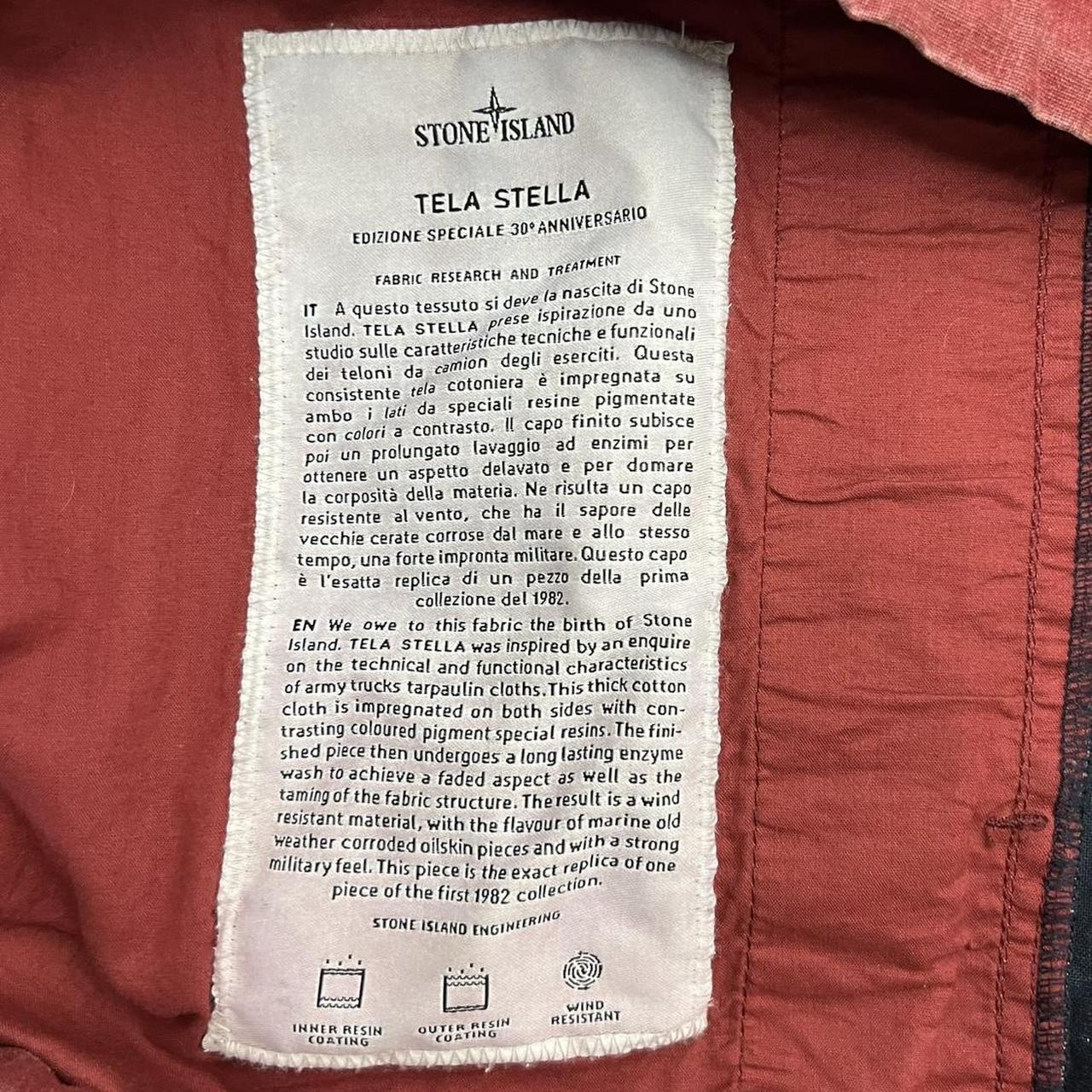 Stone Island 30th Anniversary Tela Stella (XL)