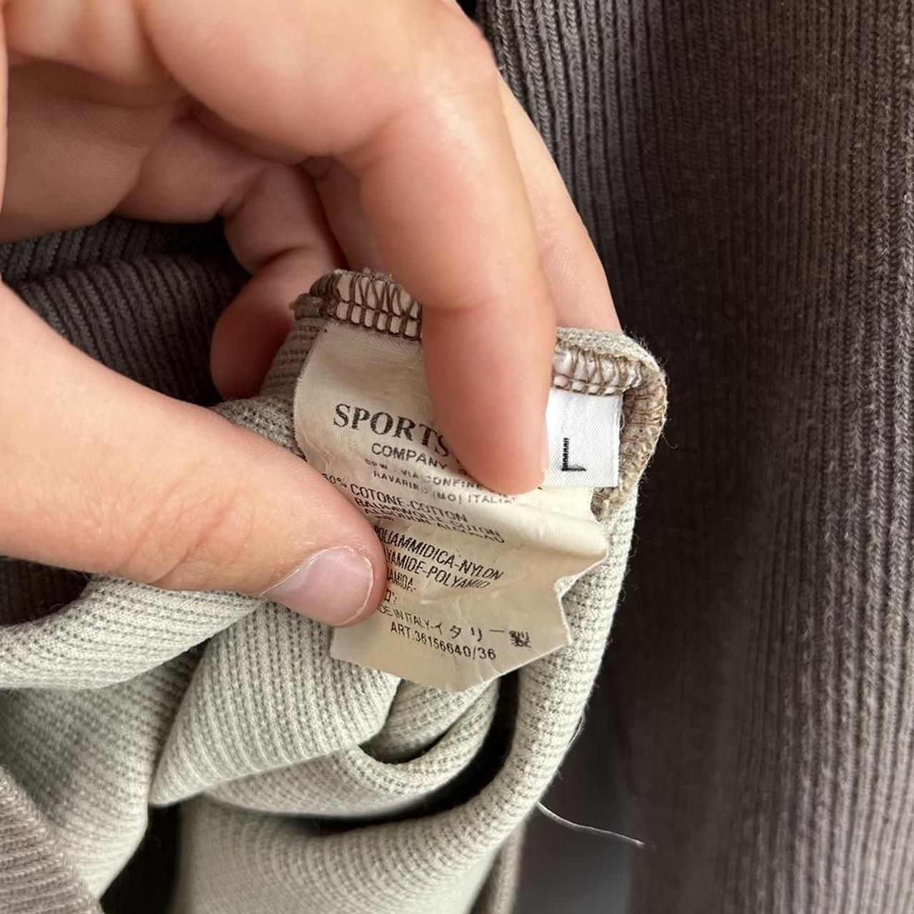 00’s Stone Island Ribbed Sweatshirt (L)