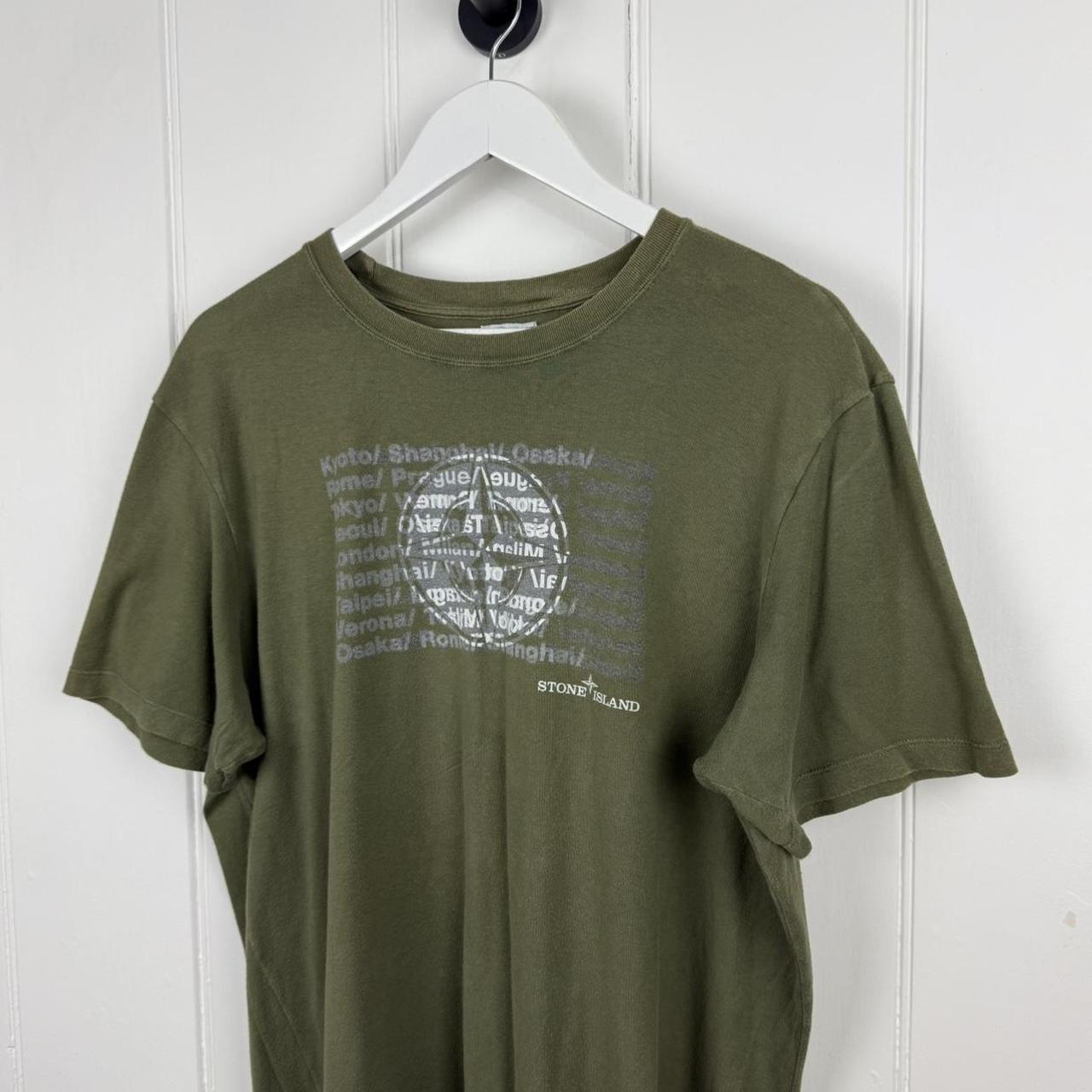 2000’s Stone Island Logo Shirt (L)