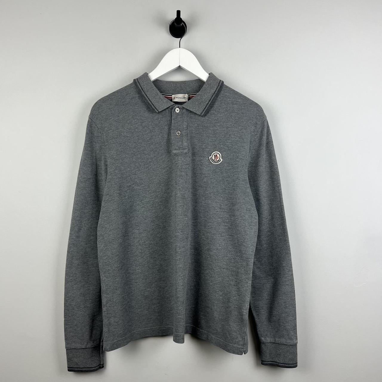 Moncler Maglia LS Polo Shirt (M)