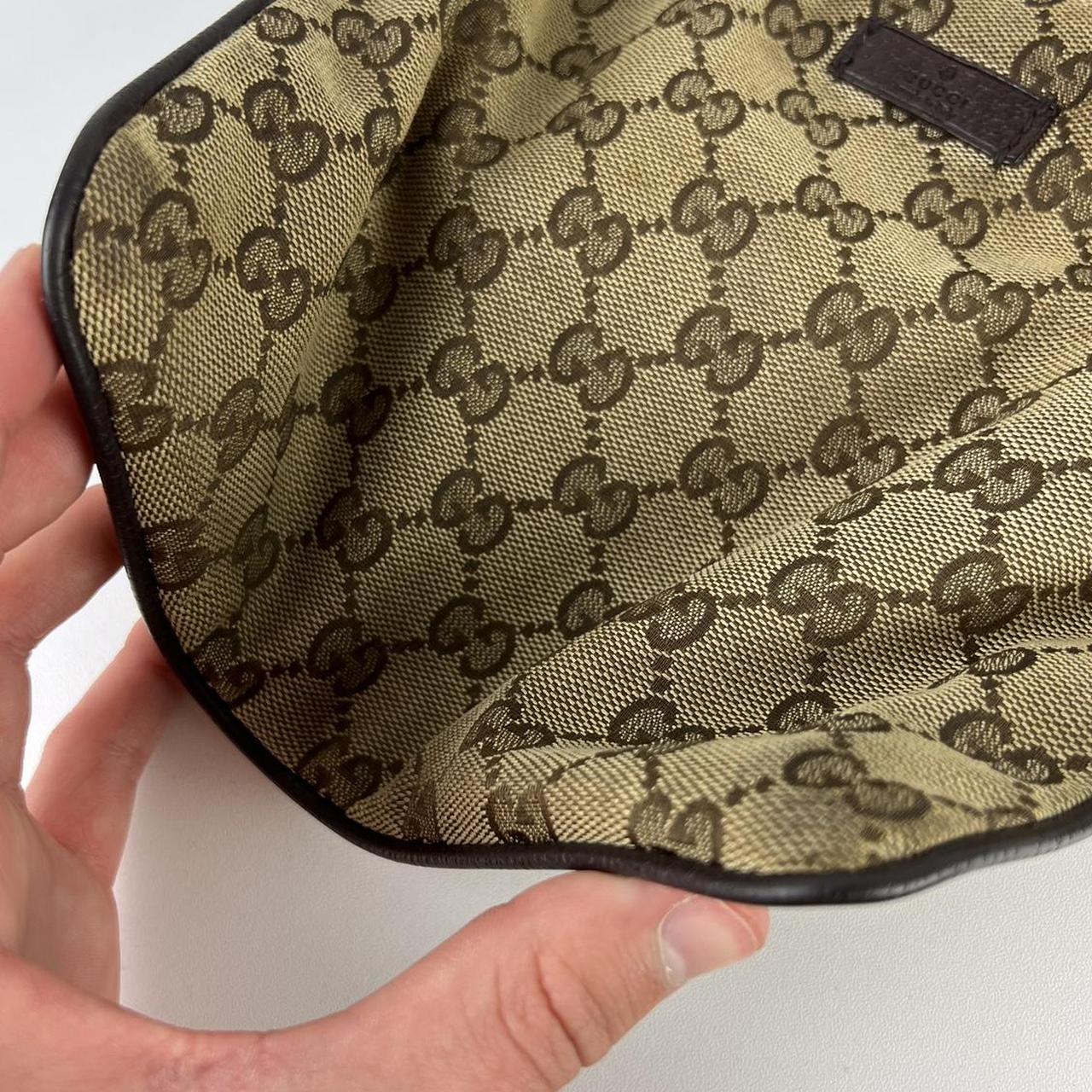 00’s Gucci Monogram Web Strap Messenger Bag