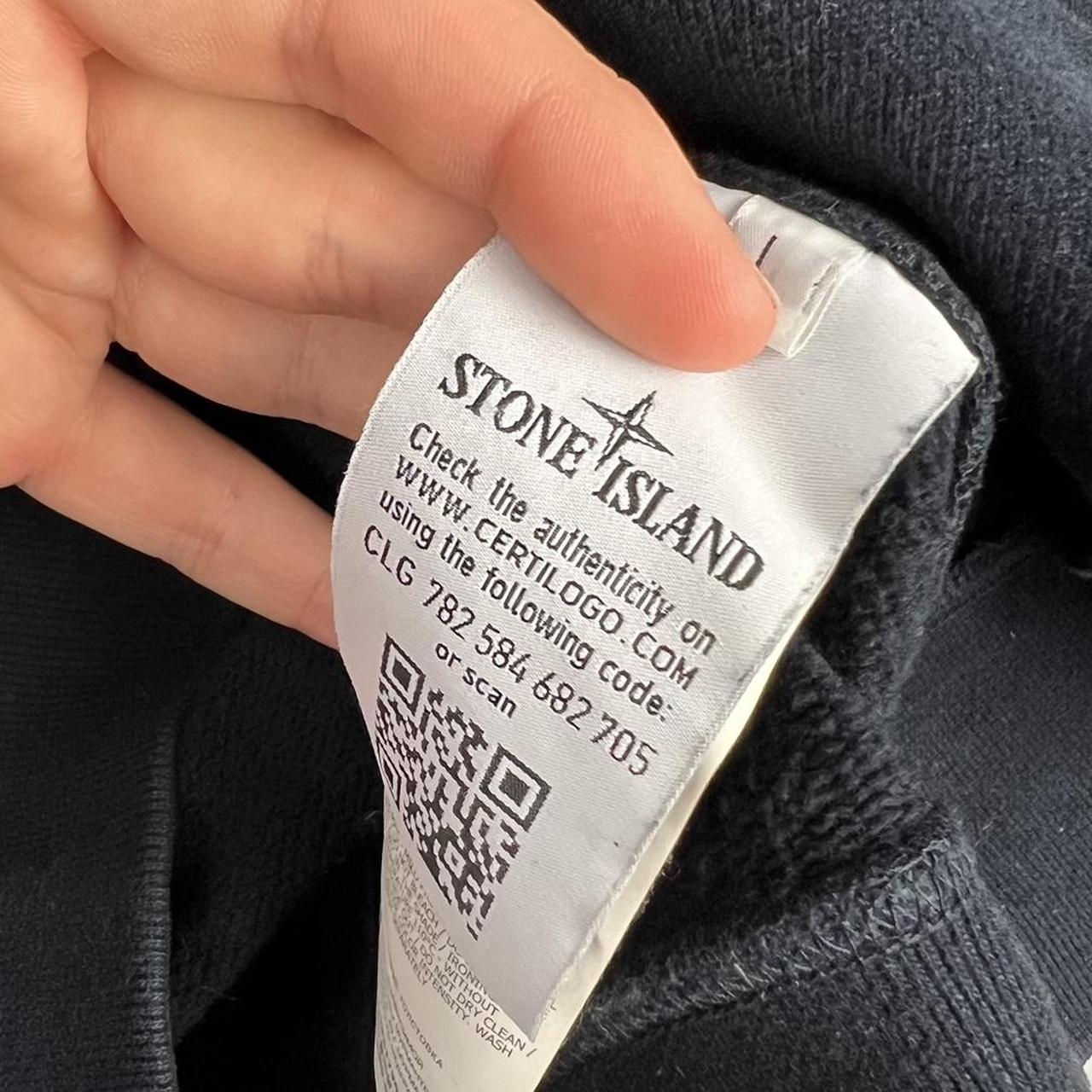 Stone Island Fade Logo Sweatshirt (L)