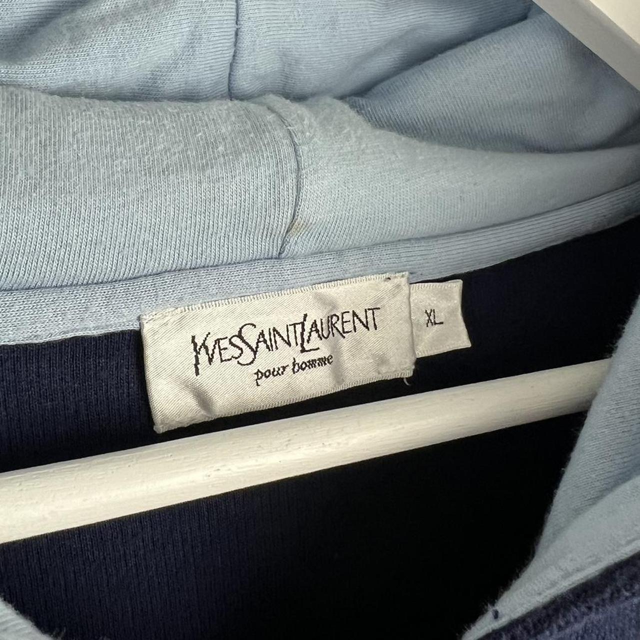 YSL Logo Zip Hoodie (XL)