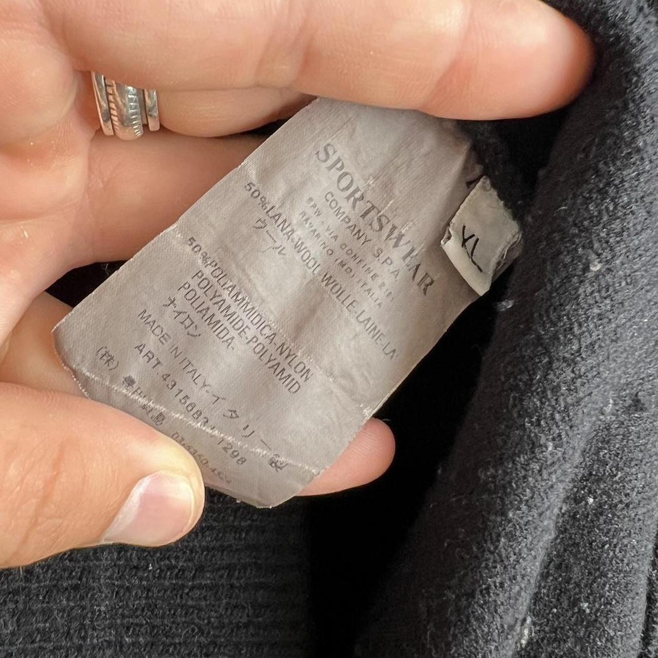 Stone Island Ribbed Knit Q Zip (L)