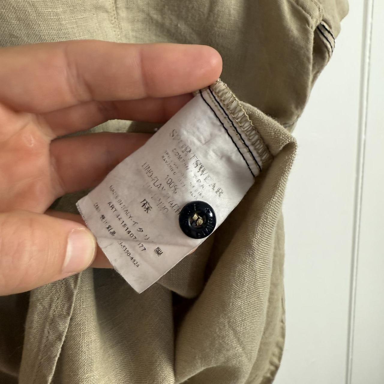 00s Stone Island Linen Shirt (L)