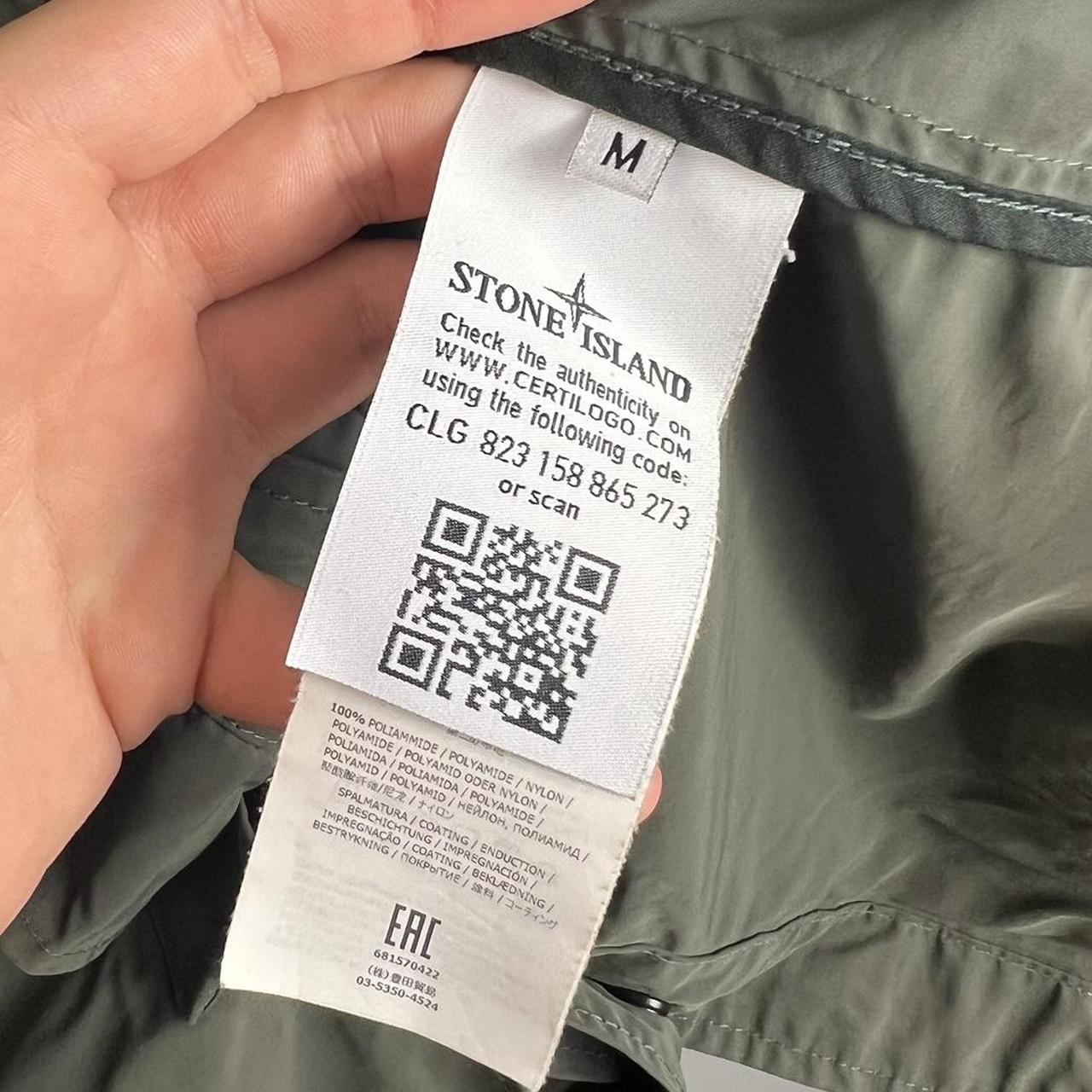Stone Island Micro Reps Fishtail Parka Jacket (M)