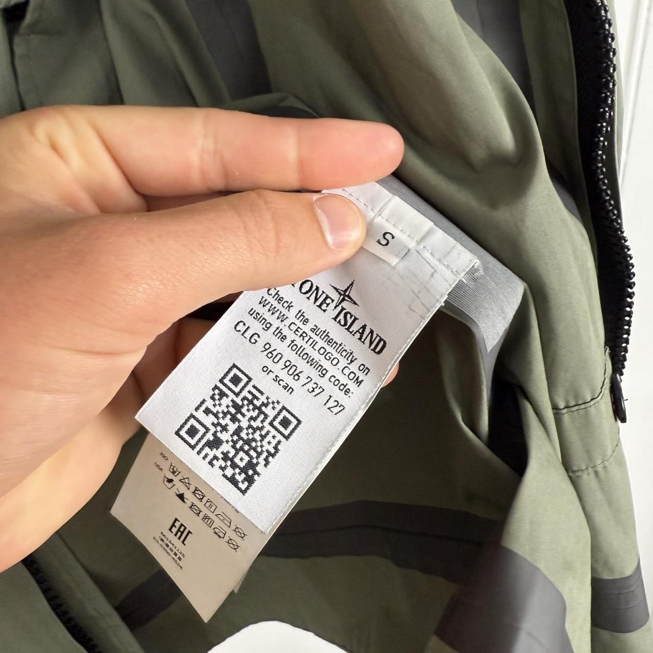 Stone Island Water Repellent Supima Cotton Jacket (S/M)