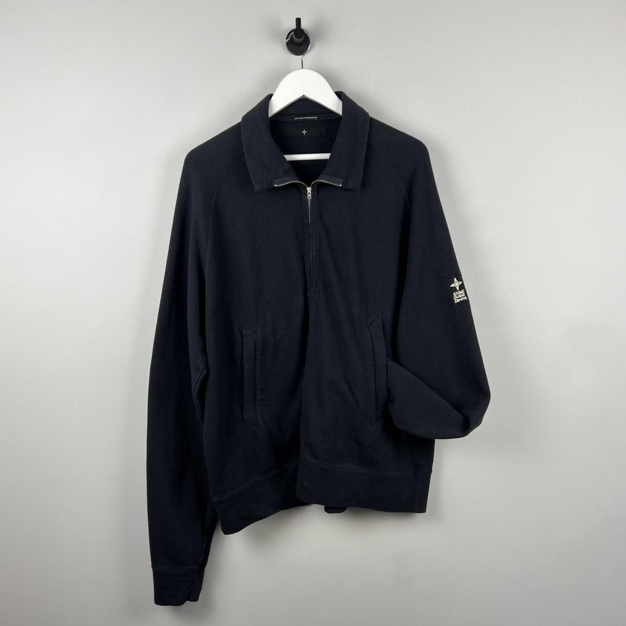 Stone island zip up jumper on sale