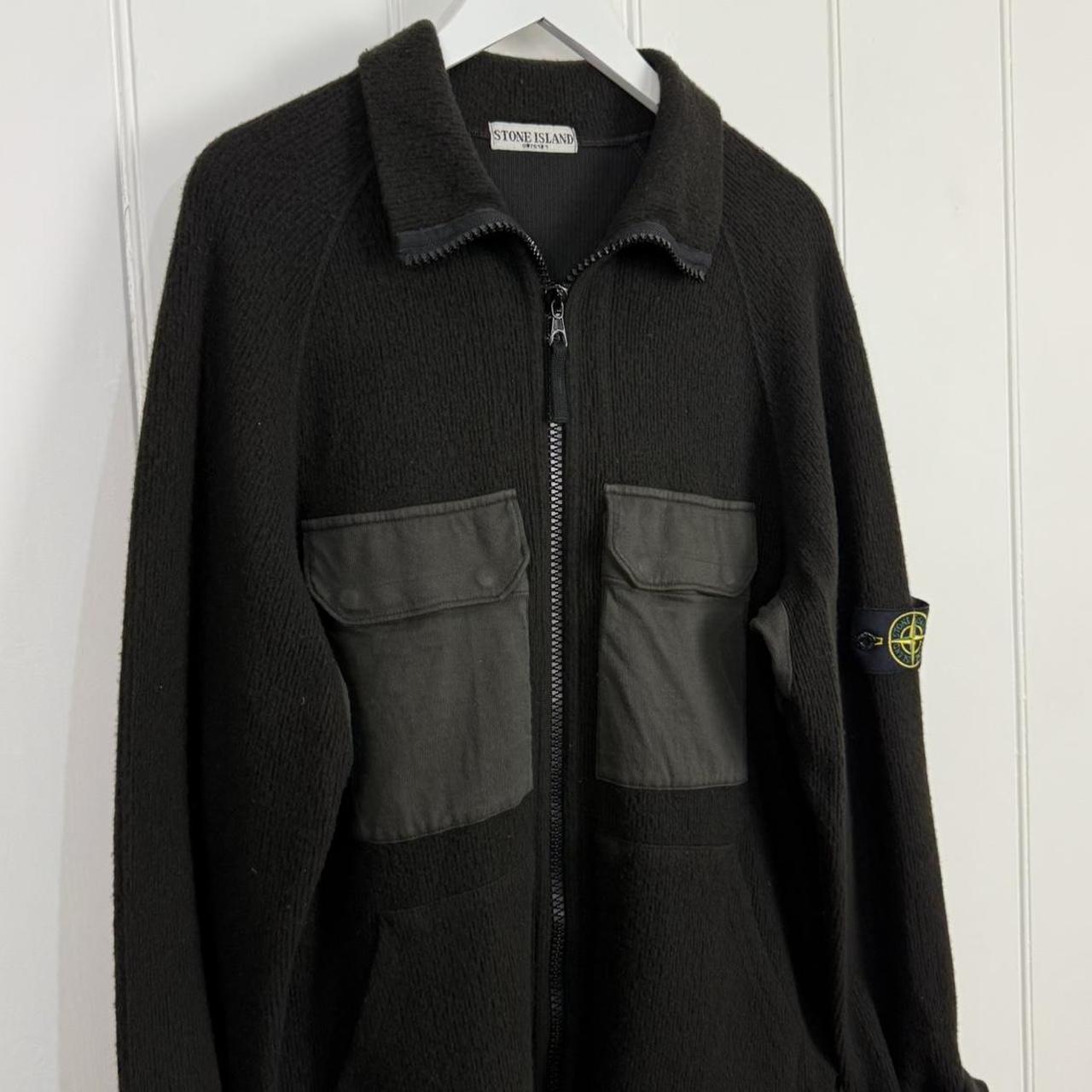 Stone Island Zip Up Knit (XL)