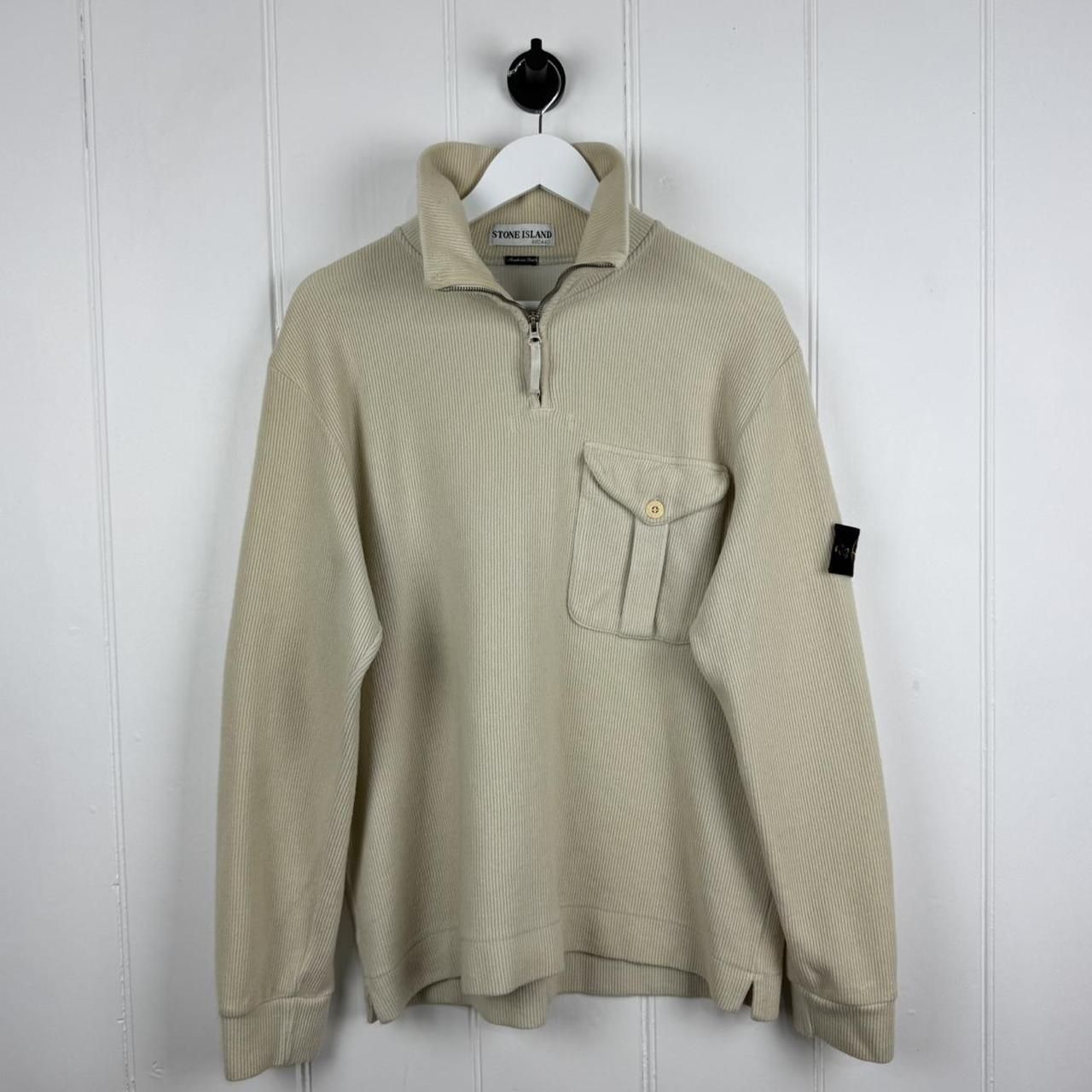Early 2000’s Stone Island Knit Quarter Zip (L)