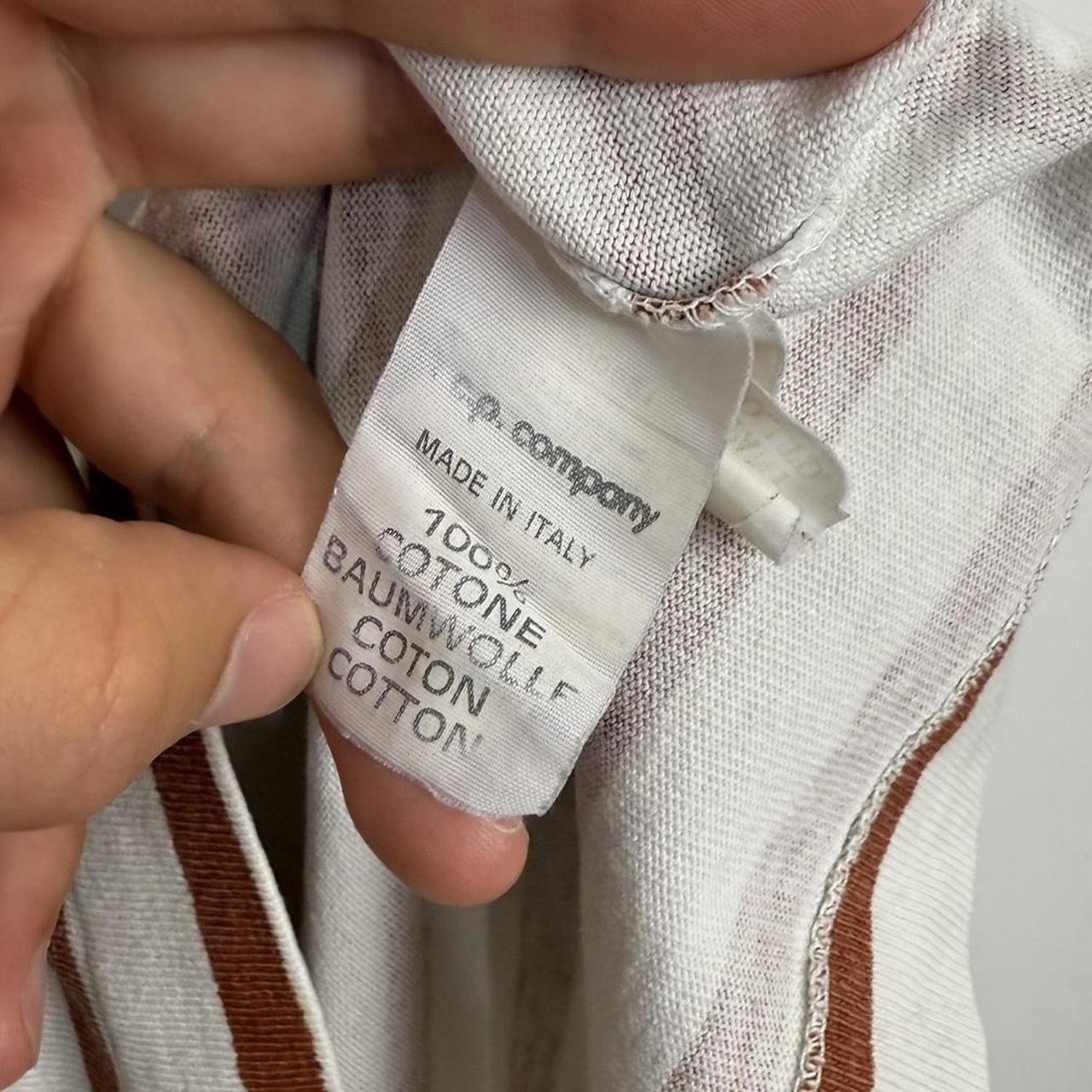 1980’s Stone Island Striped Long Sleeve T Shirt (L)