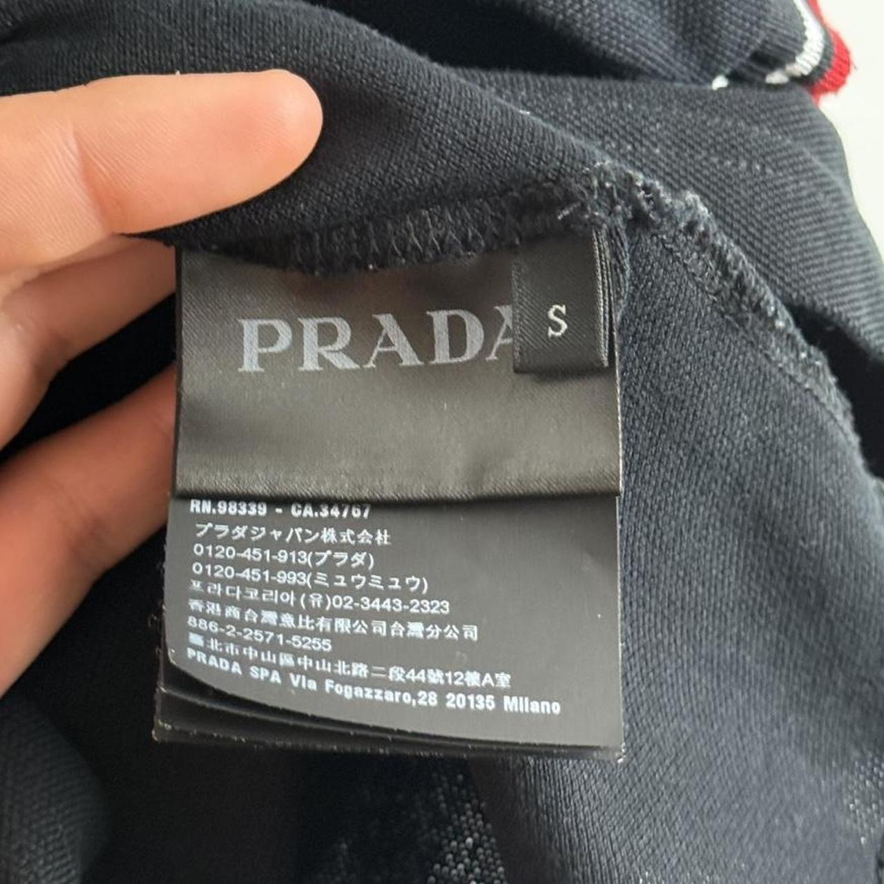 Prada Sport Logo Polo Shirt (S)