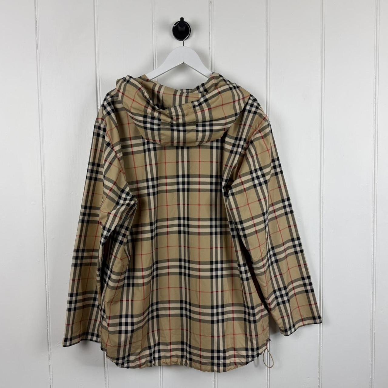 00s Burberry Nova Check Poncho / Anorak (XL)