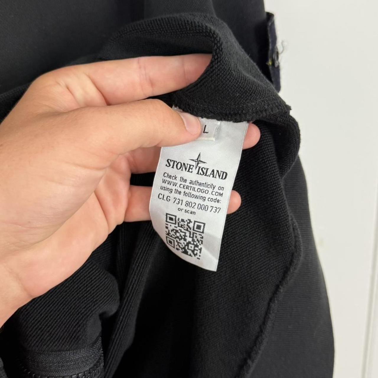 Stone Island Collared Zip Jumper (L)