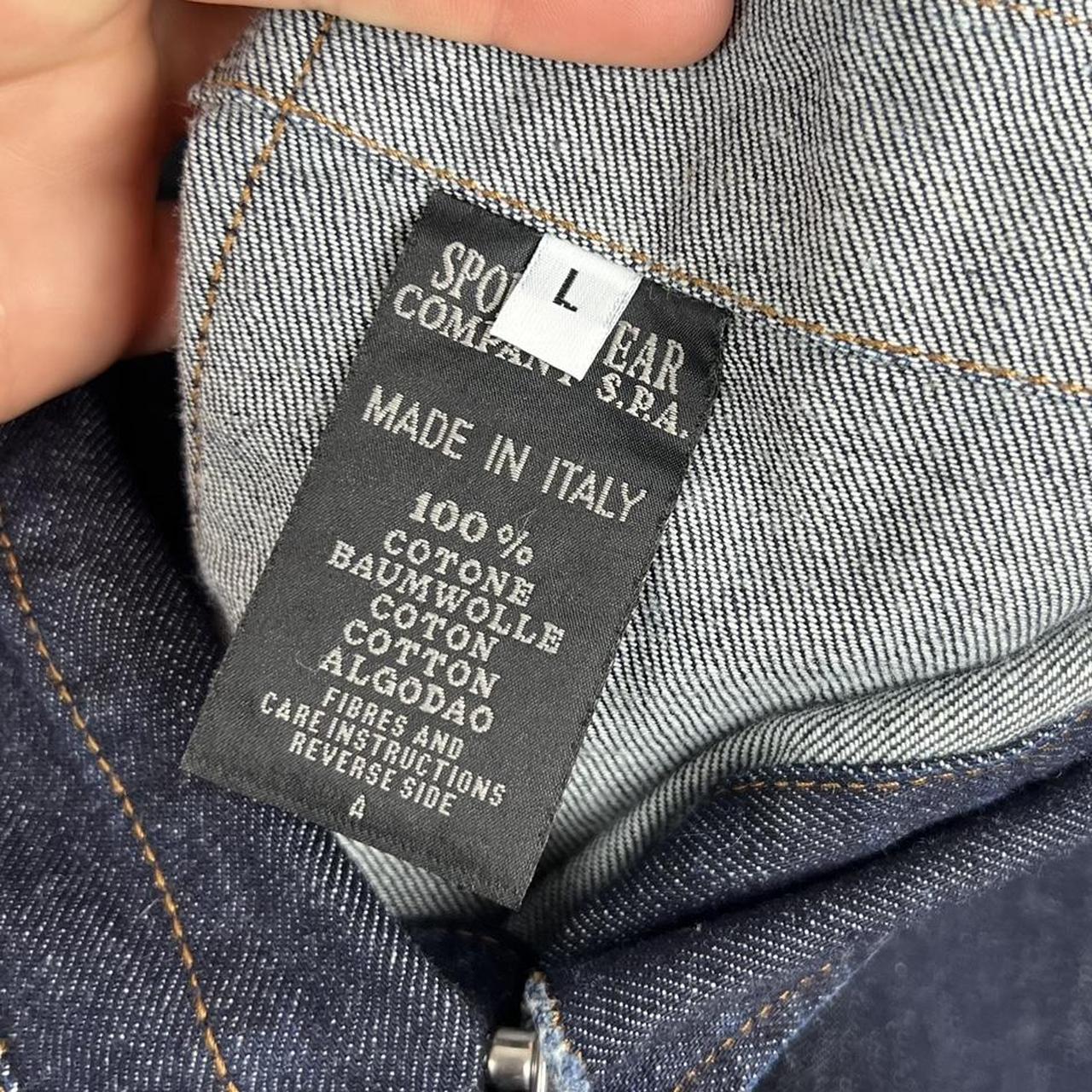 Stone Island Logo Denim Jacket (L)