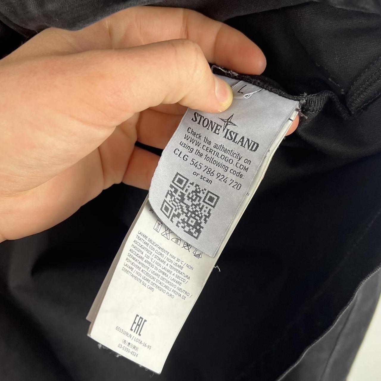 Stone Island Canvas Hooded Jacket (L)