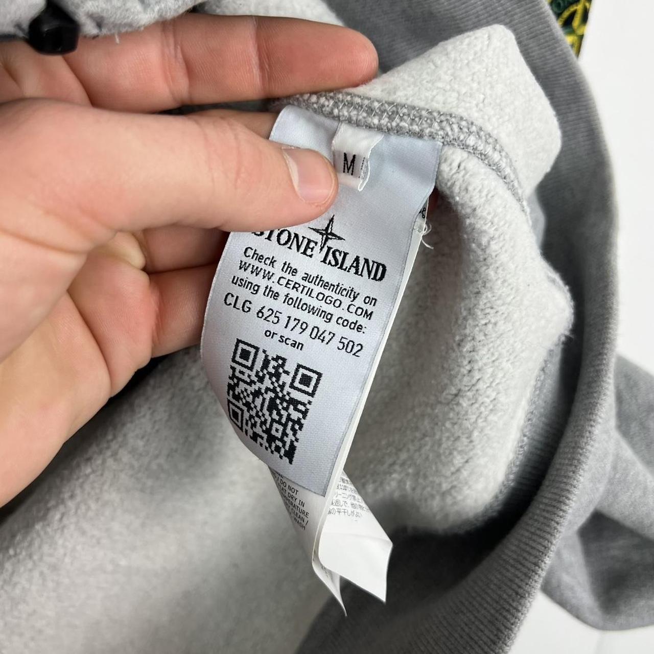 Stone Island Zip Hoodie (M)