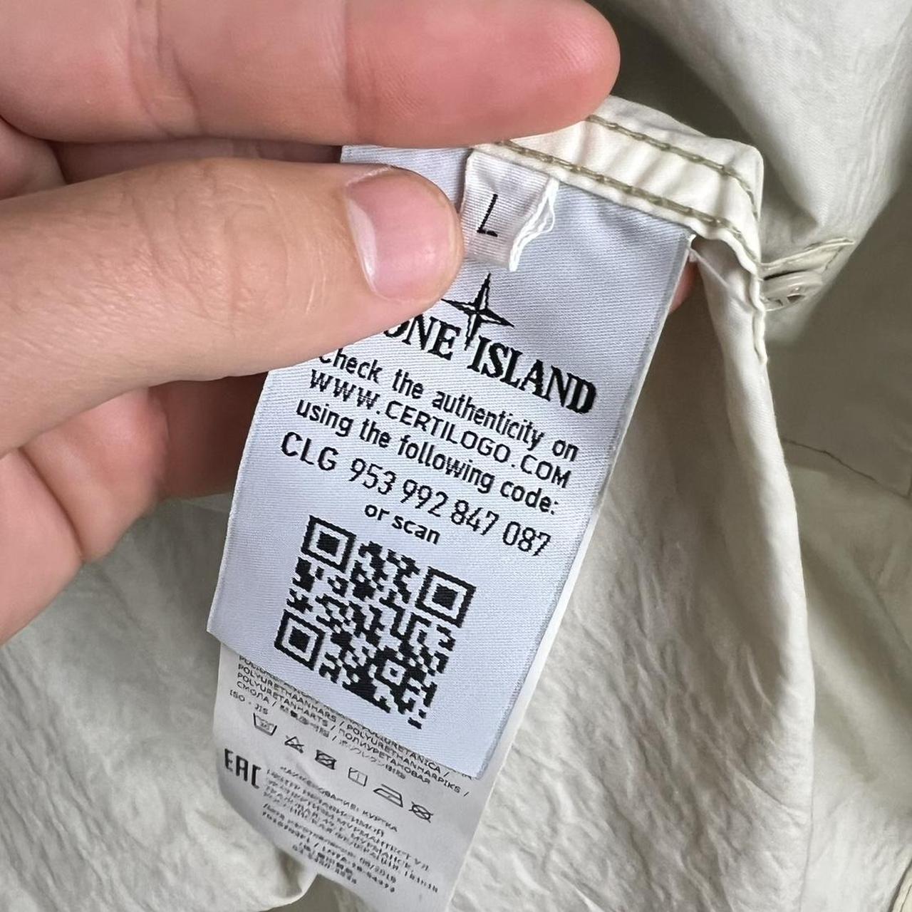 Stone Island 50 Fili Ghost Parka Jacket (L)