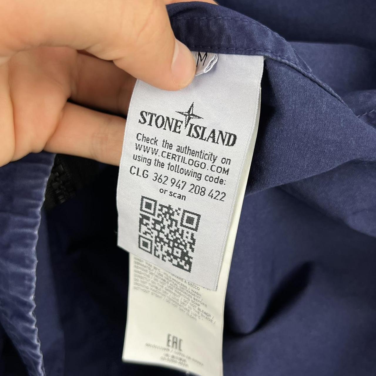 Stone Island Hooded Canvas Jacket (S)
