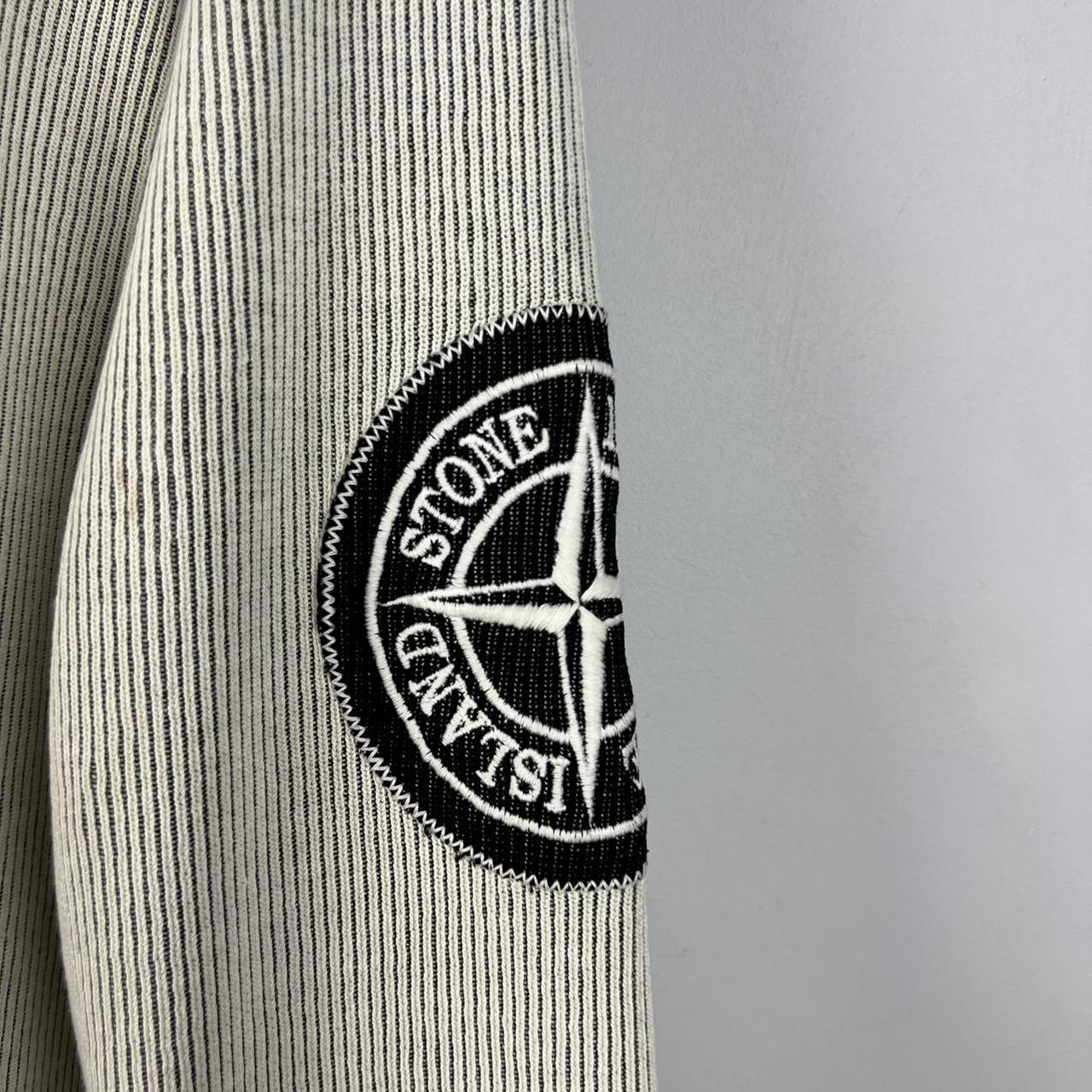 00's Stone Island Ribbed Hoodie (XL)